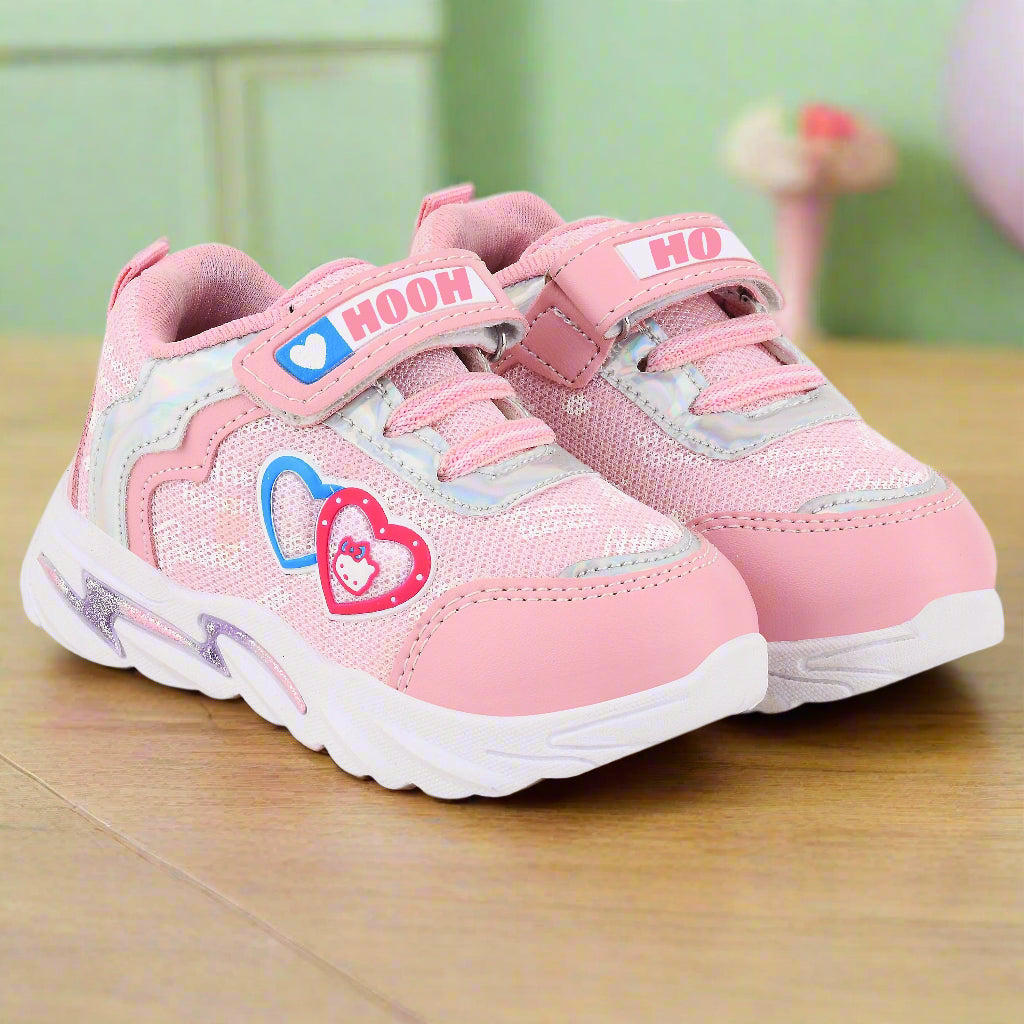 Hello Kitty Girls' Sneakers – Pink & Lavender