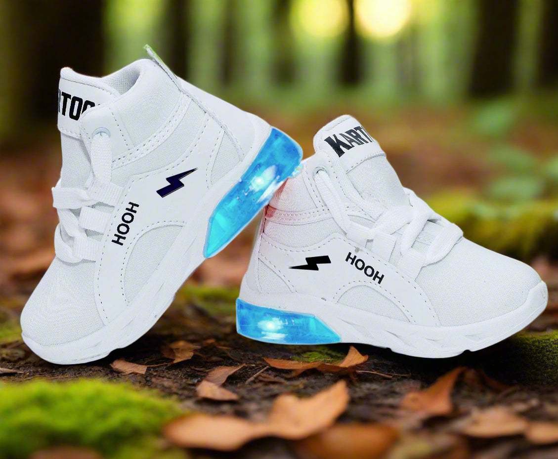 Hooh kids LED light shoes for boys and girls