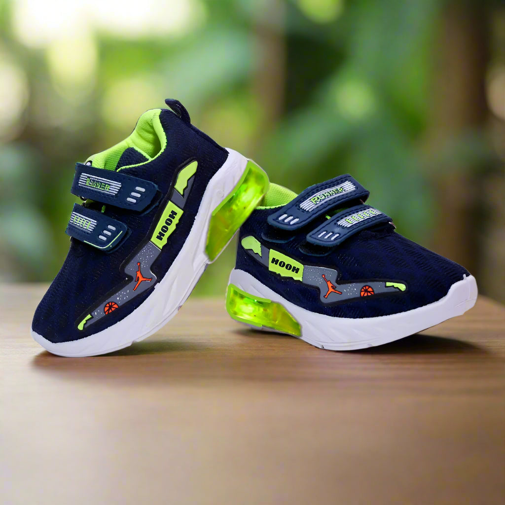 Colored Kid’s Unisex Tarzan LED Shoes