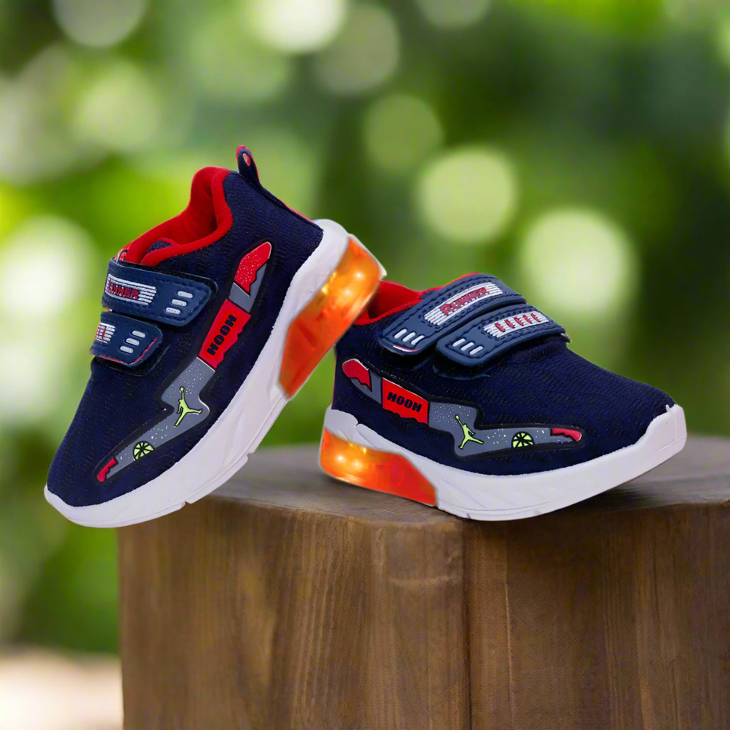 Colored Kid’s Unisex Tarzan LED Shoes