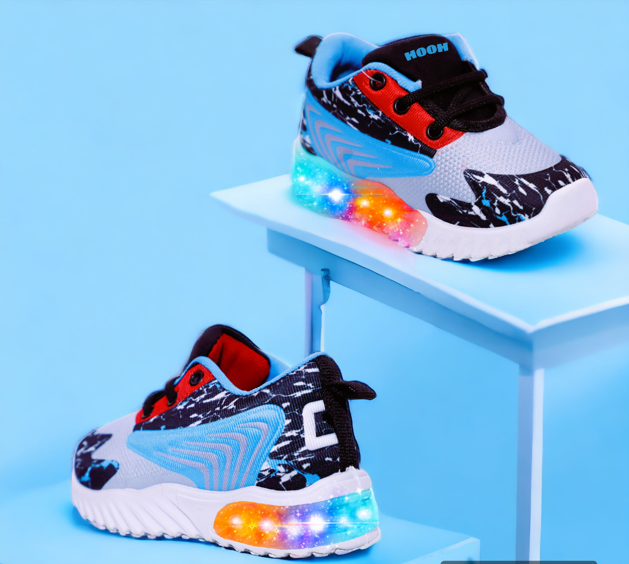 Sporty and Cool LED Shoes for Boys and Girls 202 LED SHOES