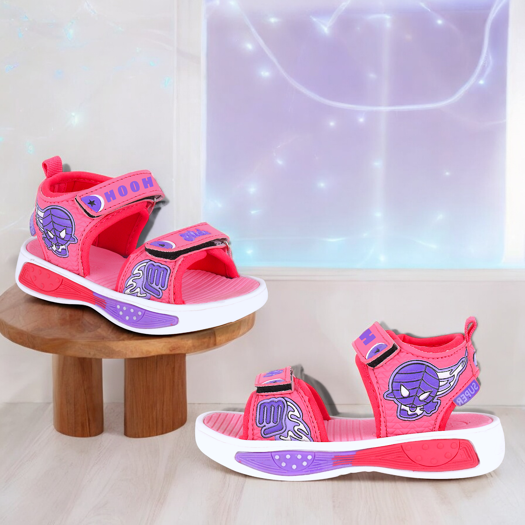 Fun & Comfy Croslite Sandals for Boys & Girls (5–15 Years)