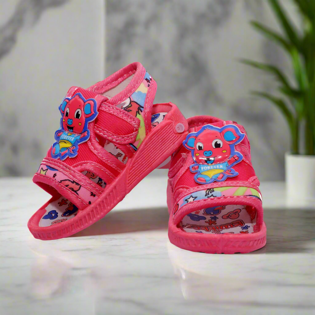 BOOMER CUBS Kids Girls Chu Chu Musical Appu Sandals