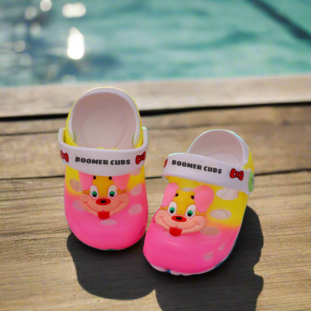 Pink Colored Kids Clogs and Sandals for Unisex