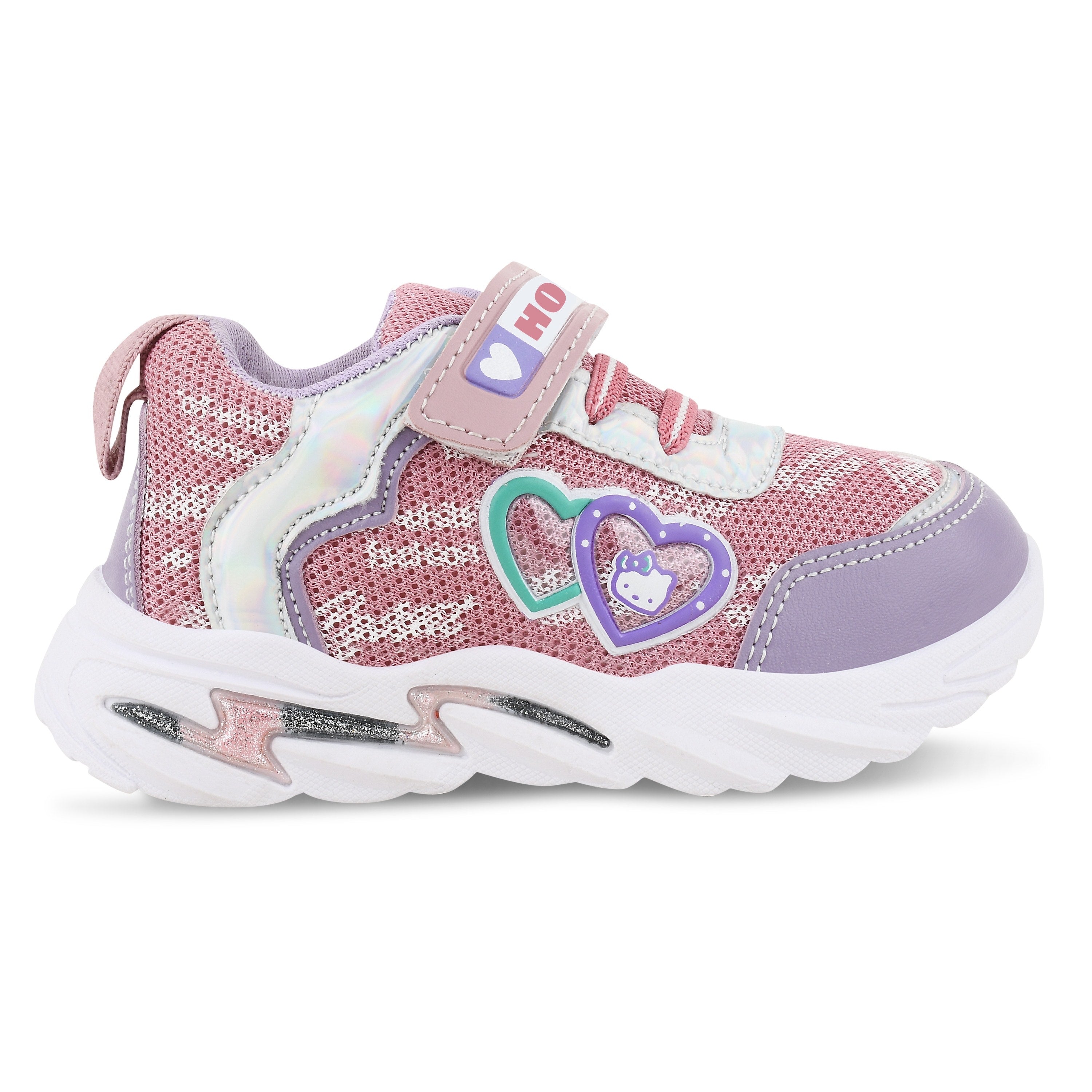 Hello Kitty Girls' Sneakers – Pink & Lavender