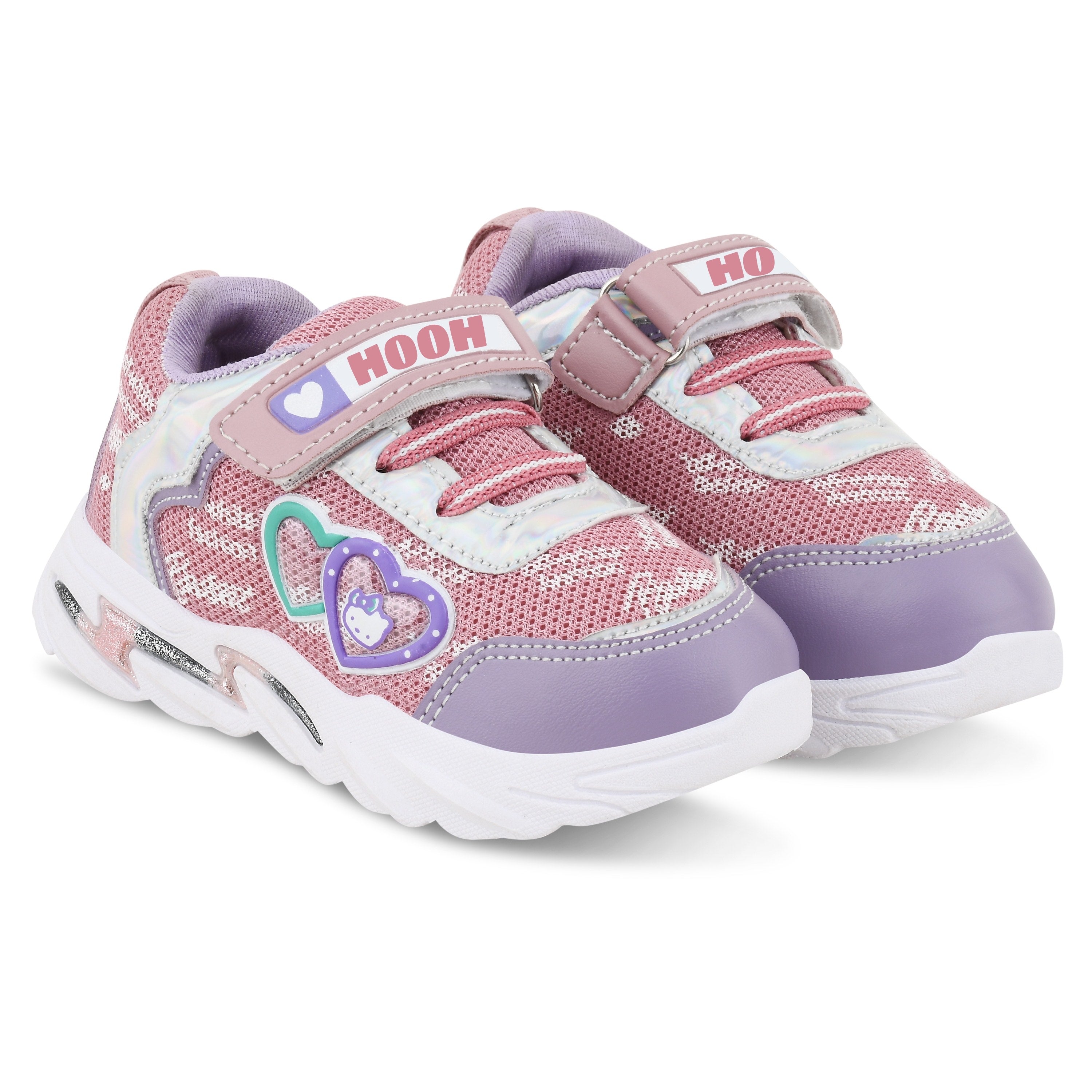 Hello Kitty Girls' Sneakers – Pink & Lavender