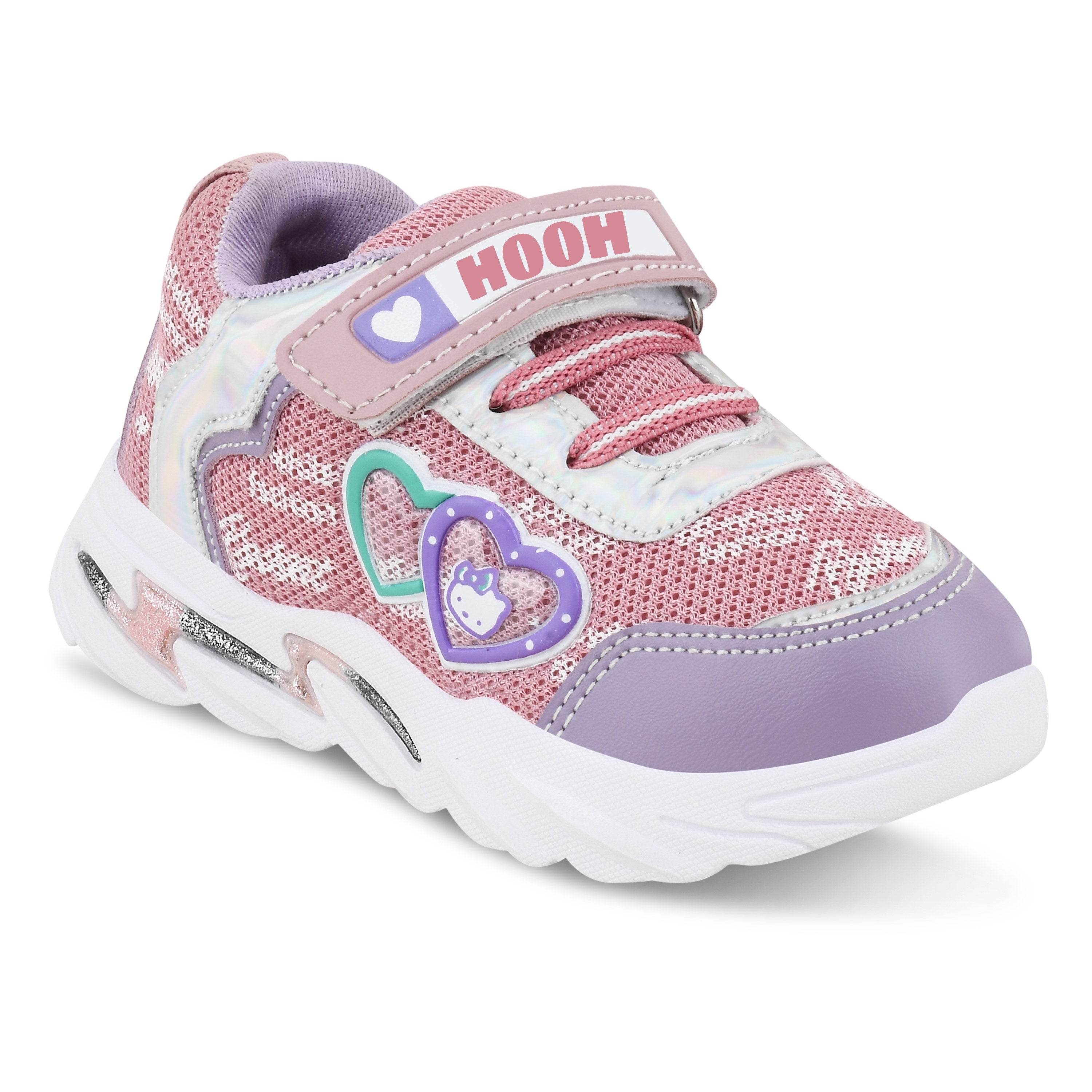 Hello Kitty Girls' Sneakers – Pink & Lavender