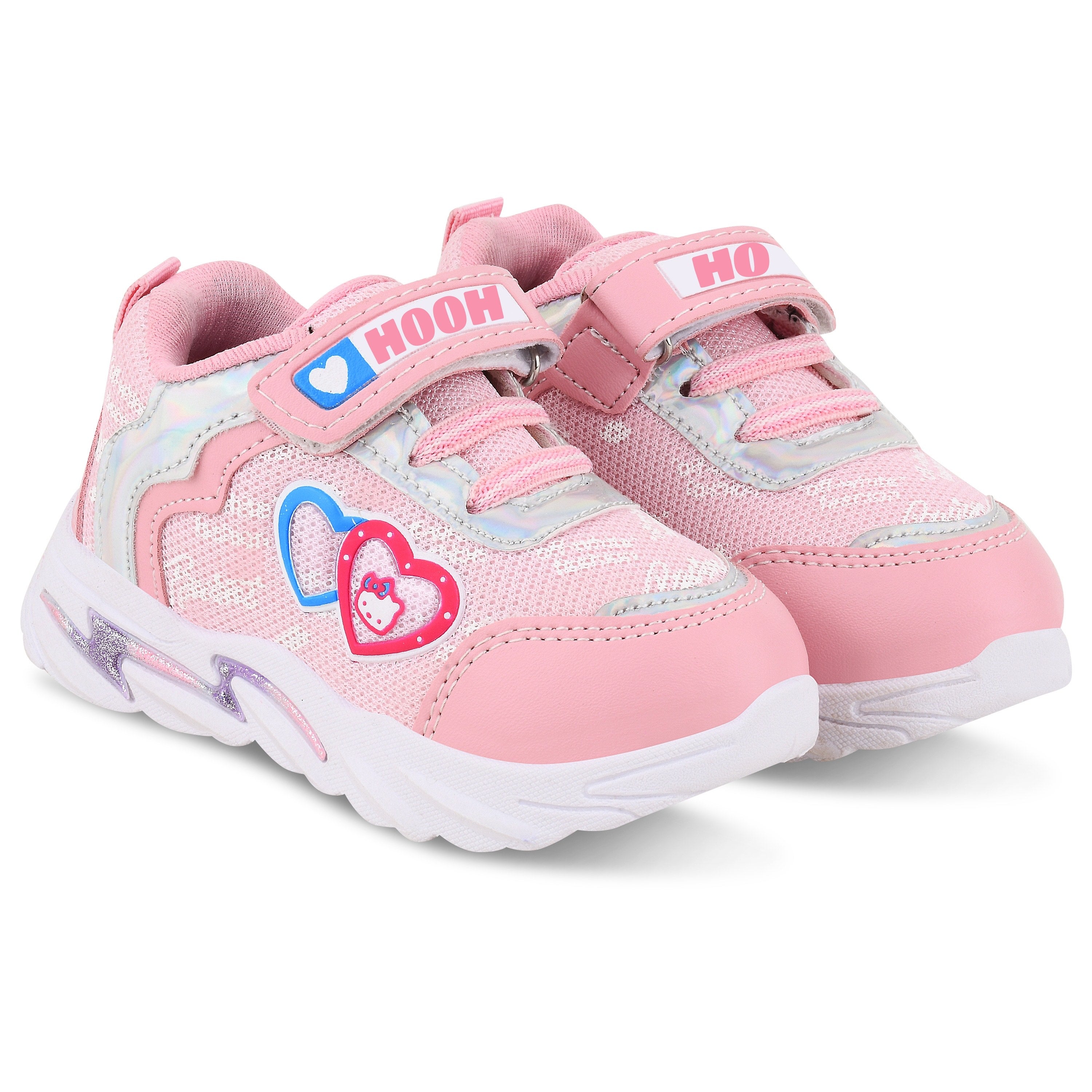 Hello Kitty Girls' Sneakers – Pink & Lavender