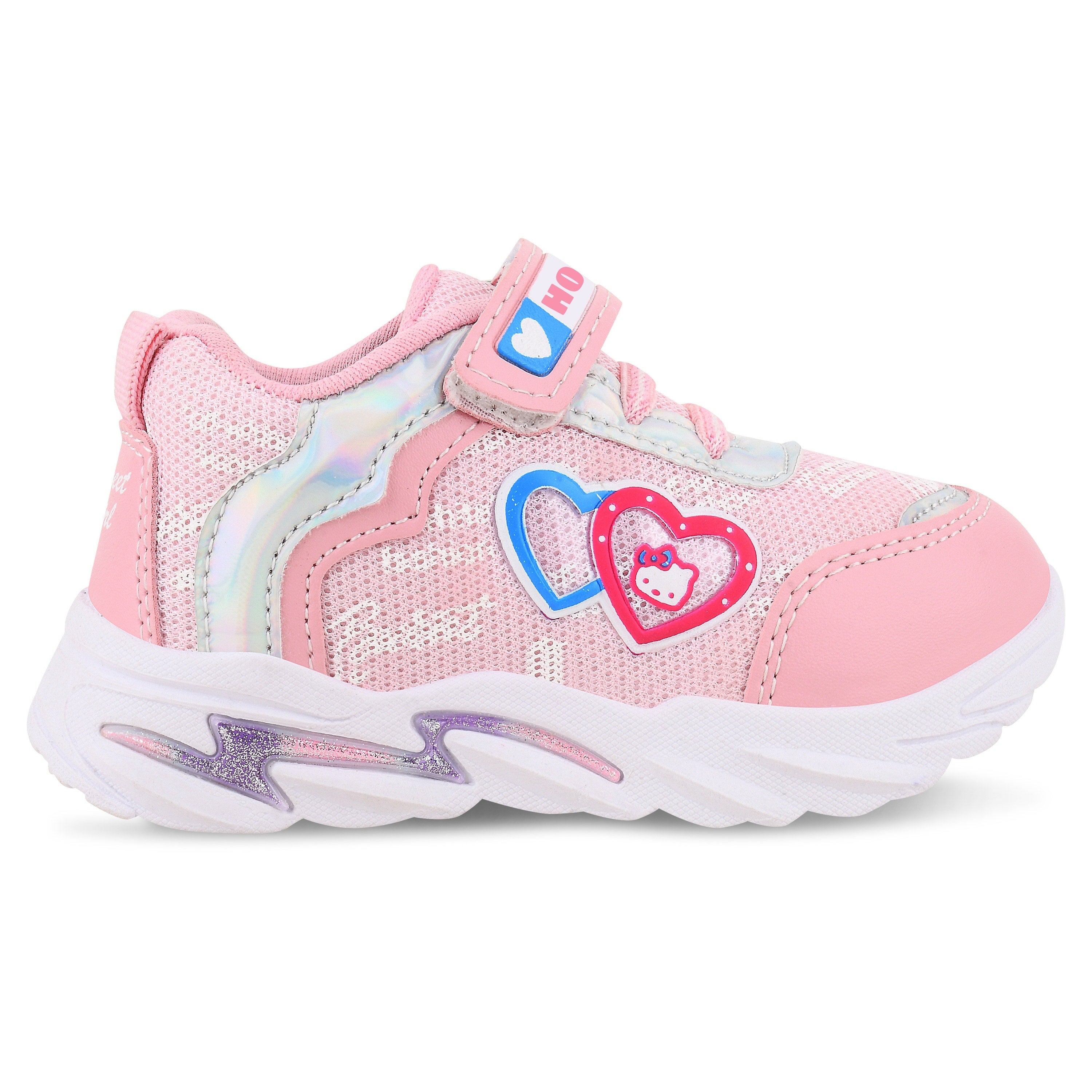 Hello Kitty Girls' Sneakers – Pink & Lavender