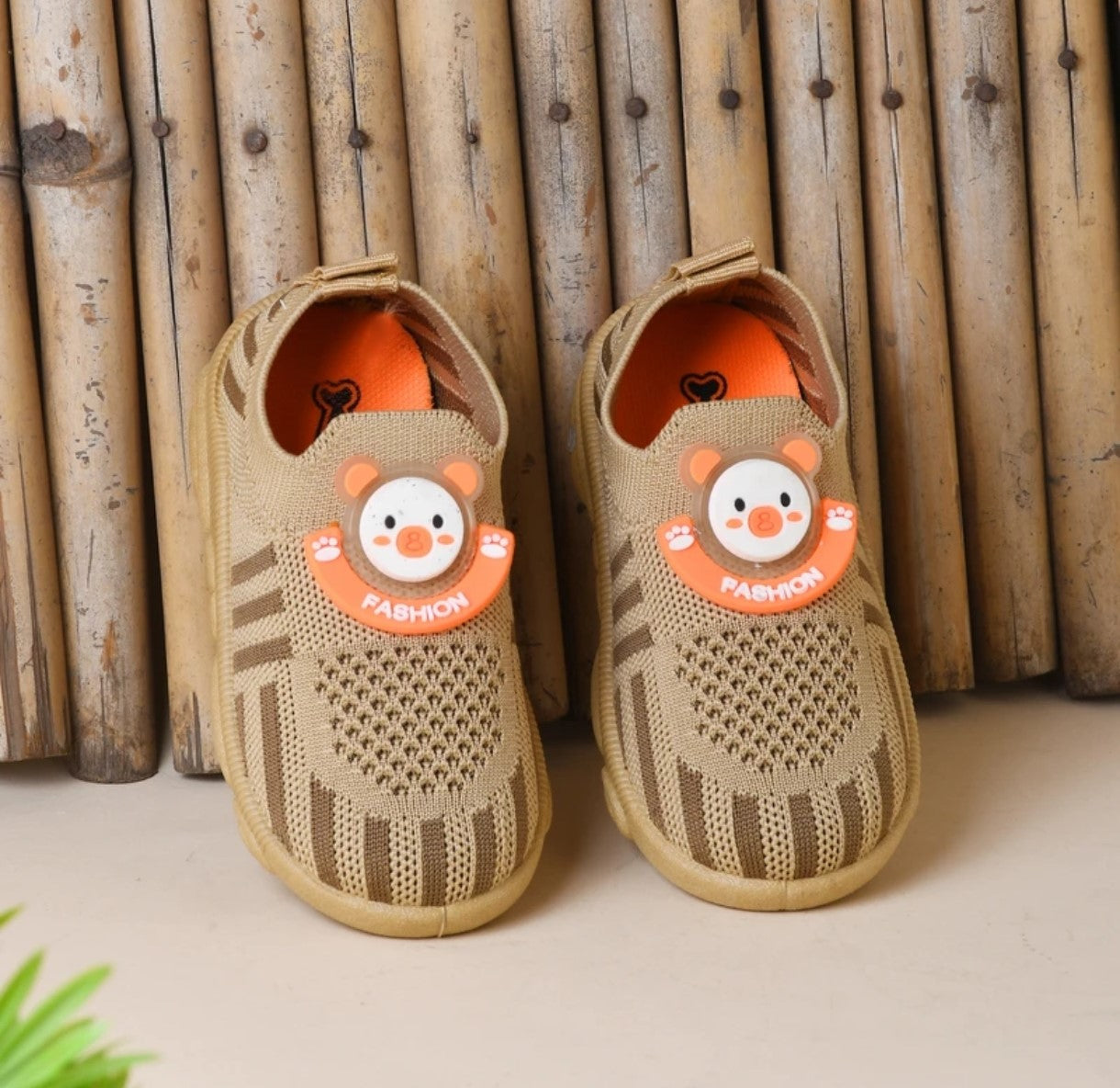 Baby Musical Walking Shoes – Red | Soft PVC, Non-Slip, Lightweight – 0 to 2.5 Years