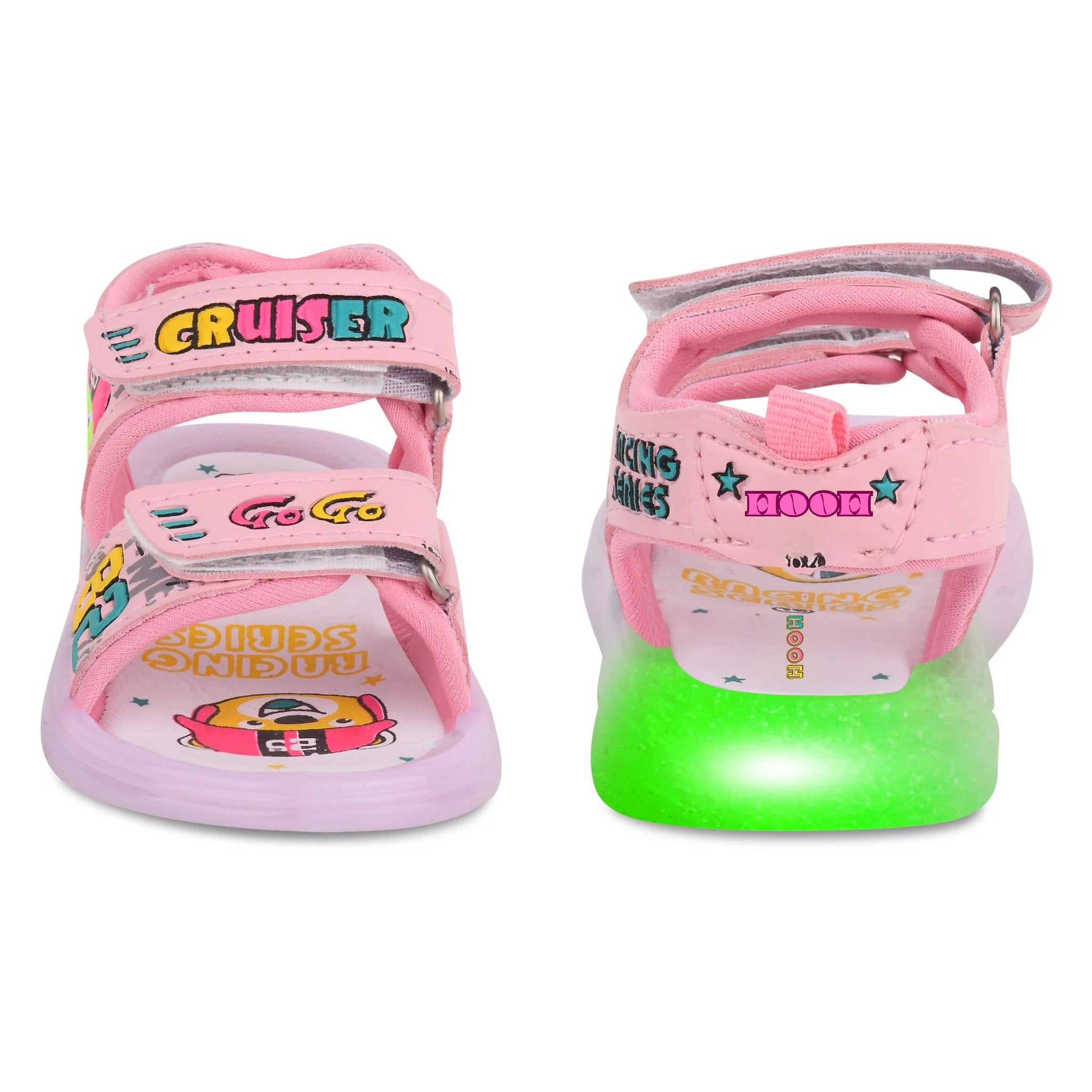 Cruiser Unisex LED Cartoon Sandals for Kids