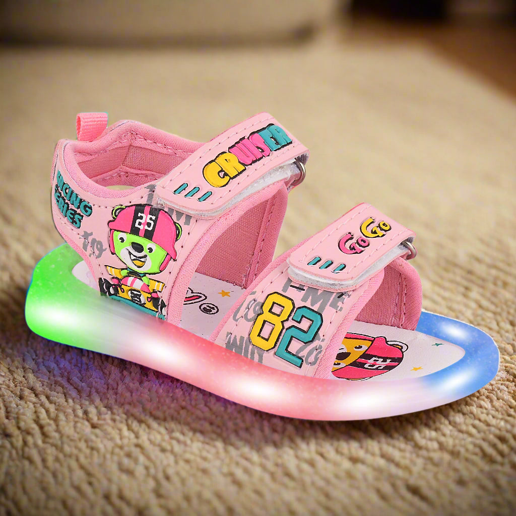 Cruiser Unisex LED Cartoon Sandals for Kids