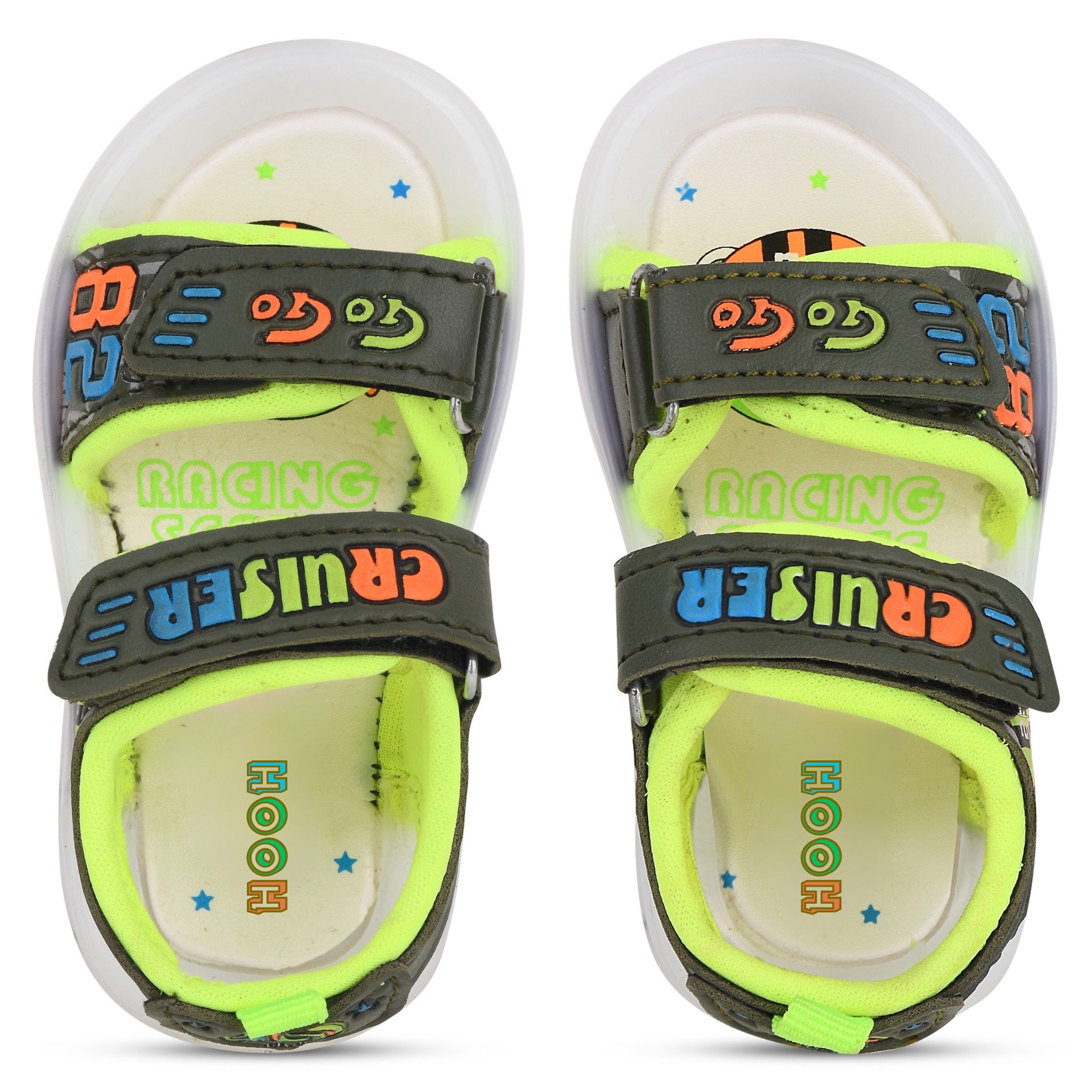 Cruiser Unisex LED Cartoon Sandals for Kids