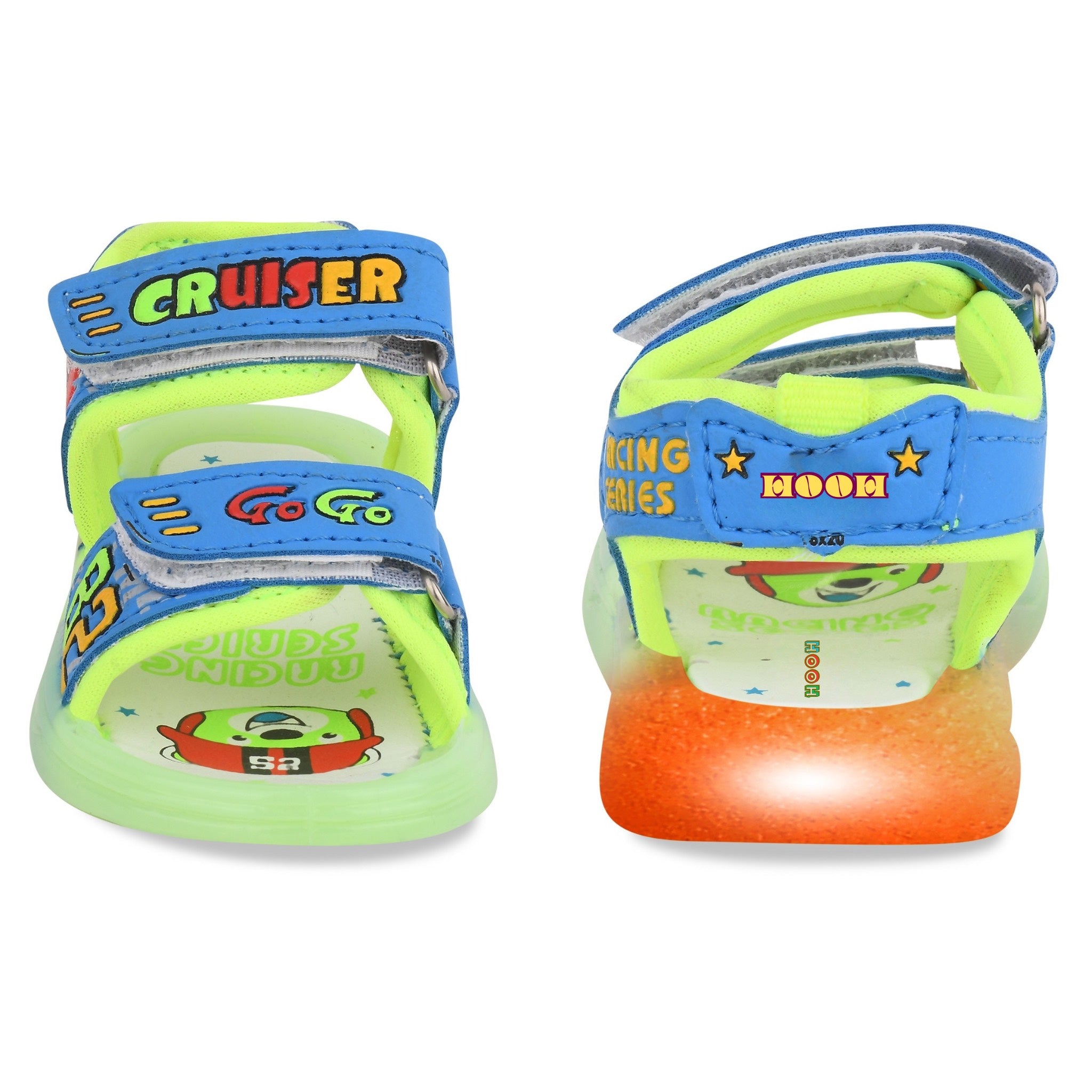 Cruiser Unisex LED Cartoon Sandals for Kids