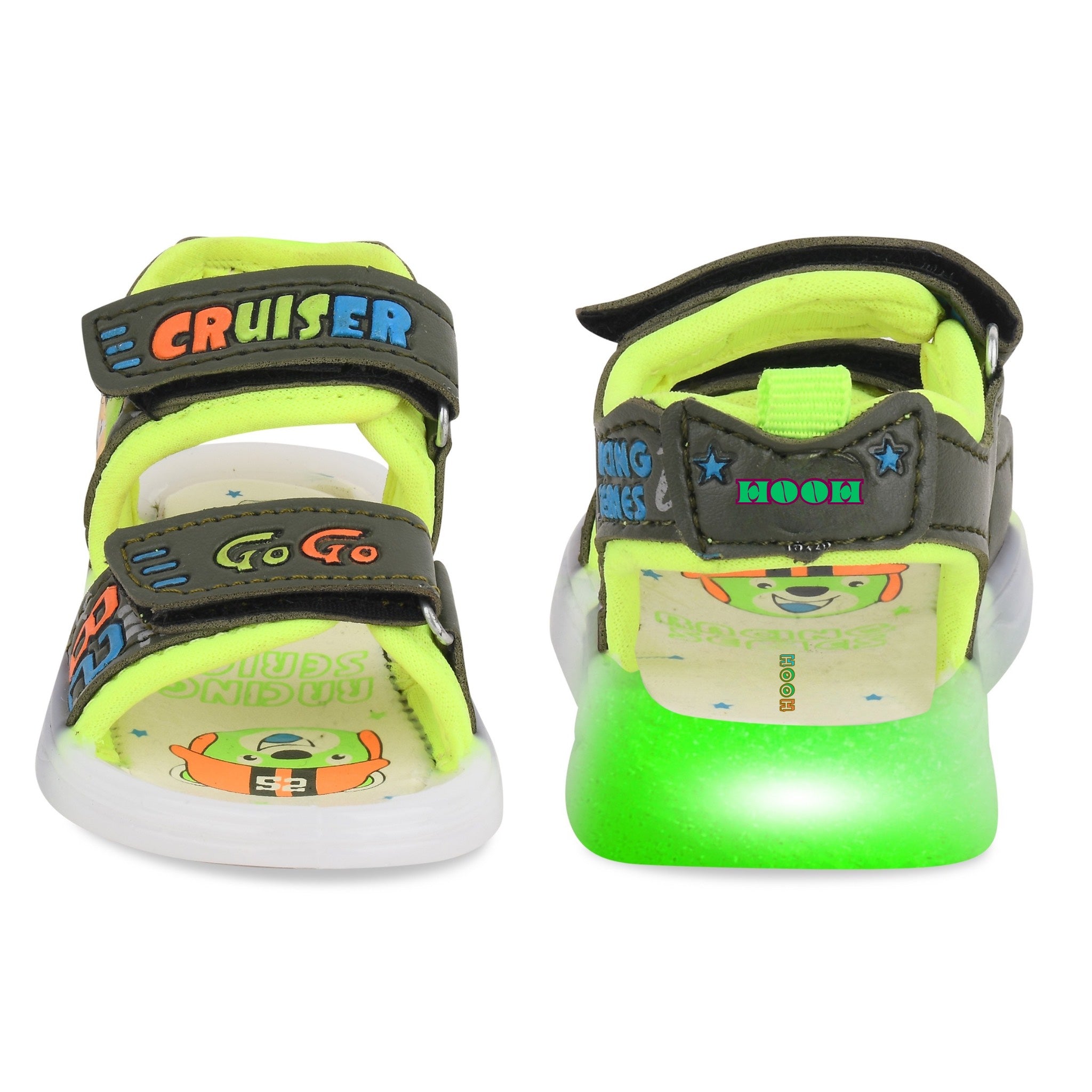 Cruiser Unisex LED Cartoon Sandals for Kids
