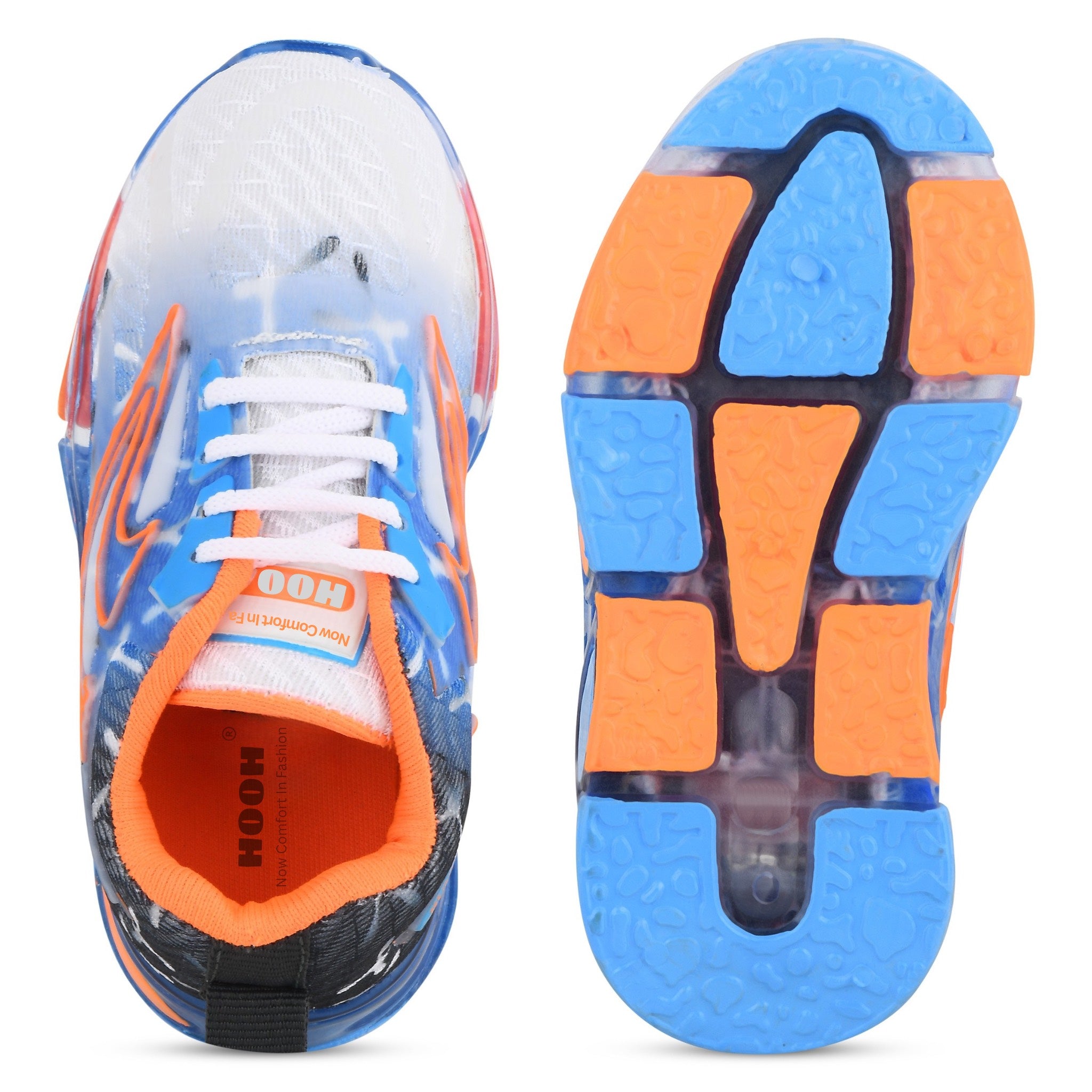 LED Walking Shoes for Kids – Unisex Canvas Light-Up Sneakers