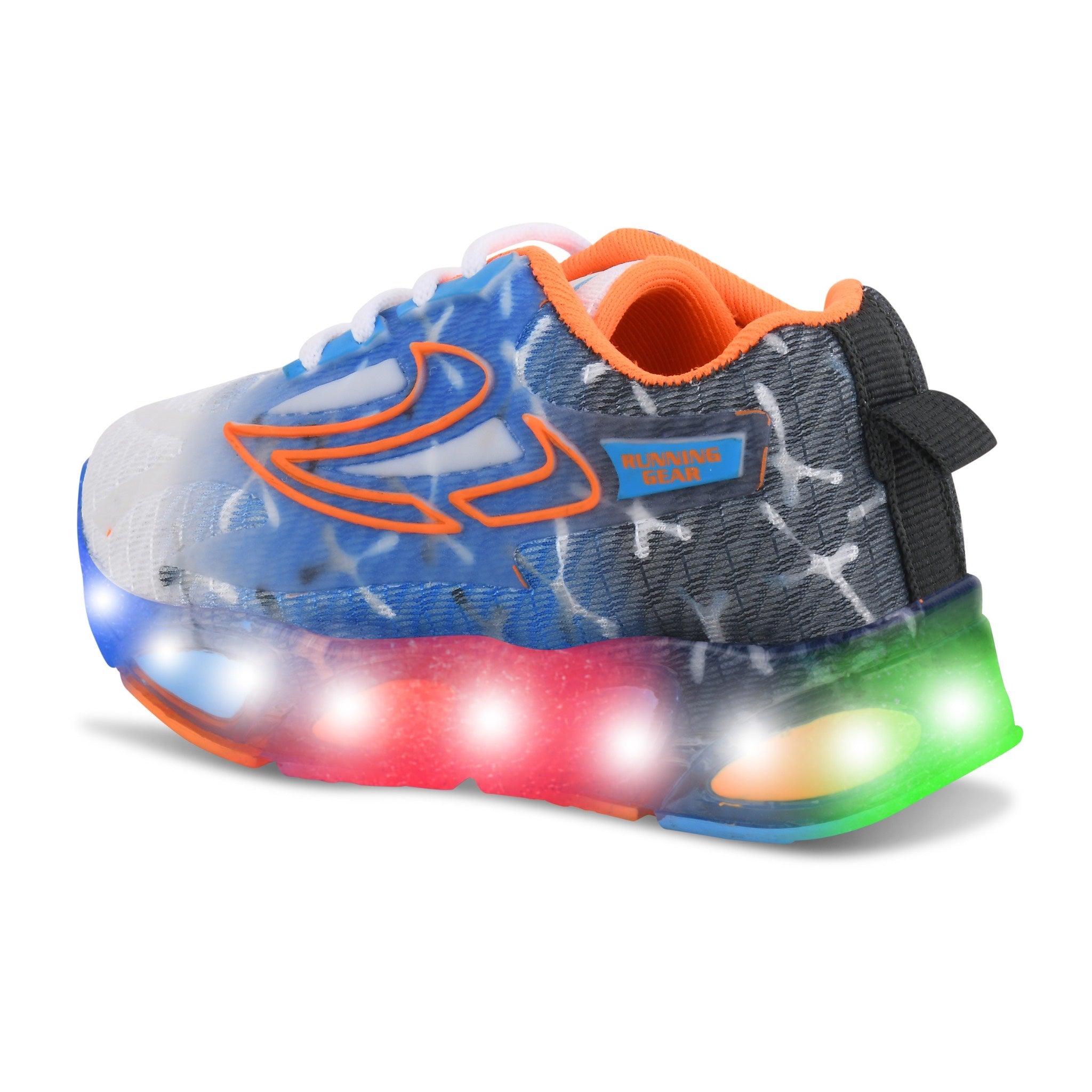 LED Walking Shoes for Kids – Unisex Canvas Light-Up Sneakers