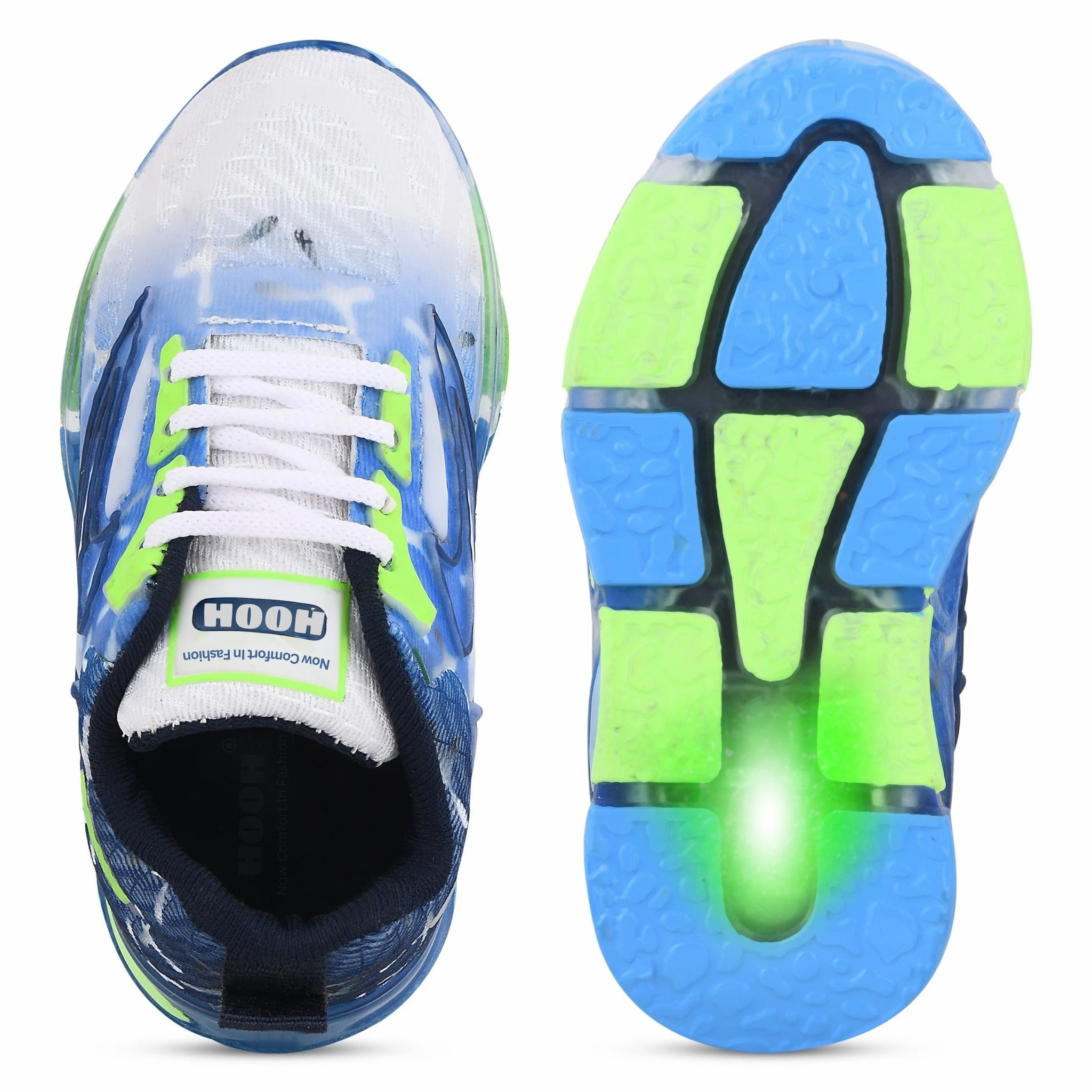 LED Walking Shoes for Kids – Unisex Canvas Light-Up Sneakers