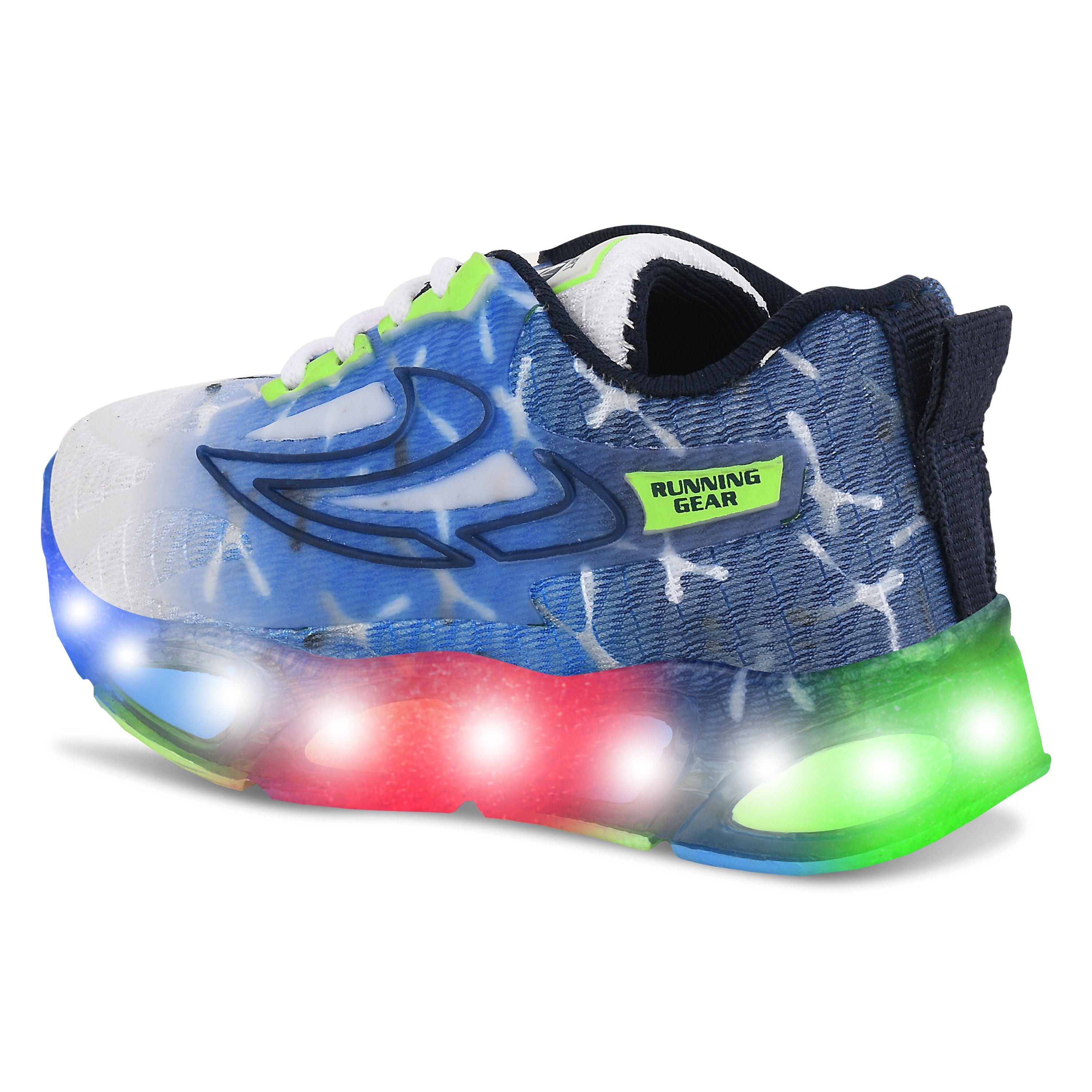 LED Walking Shoes for Kids – Unisex Canvas Light-Up Sneakers