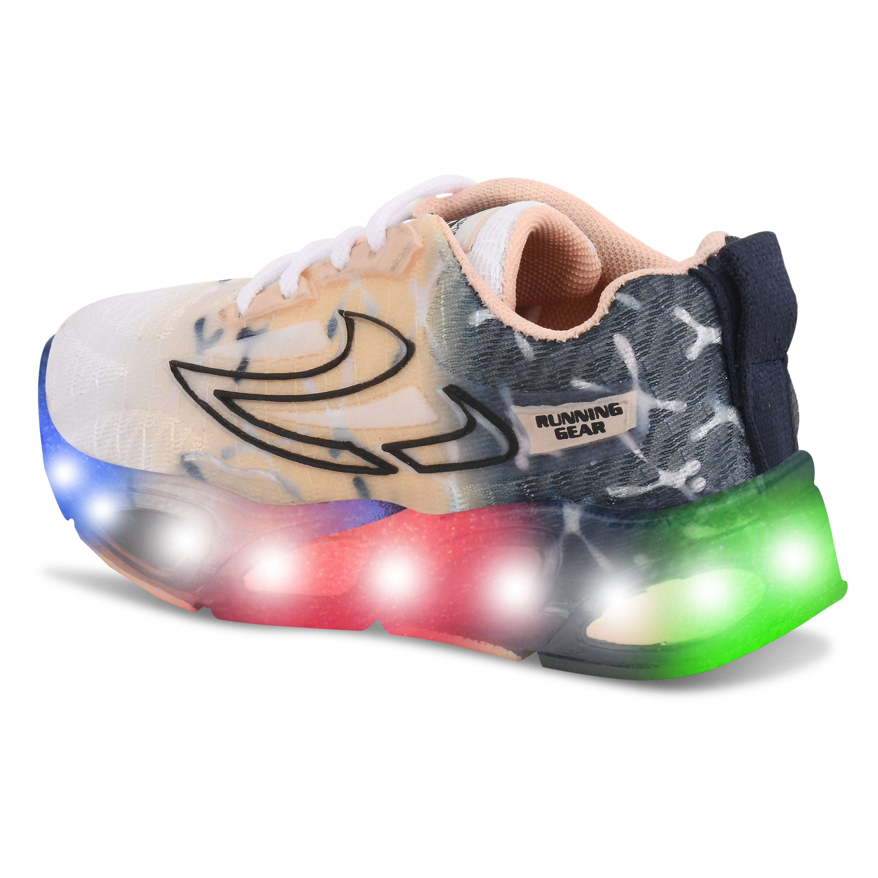 LED Walking Shoes for Kids – Unisex Canvas Light-Up Sneakers