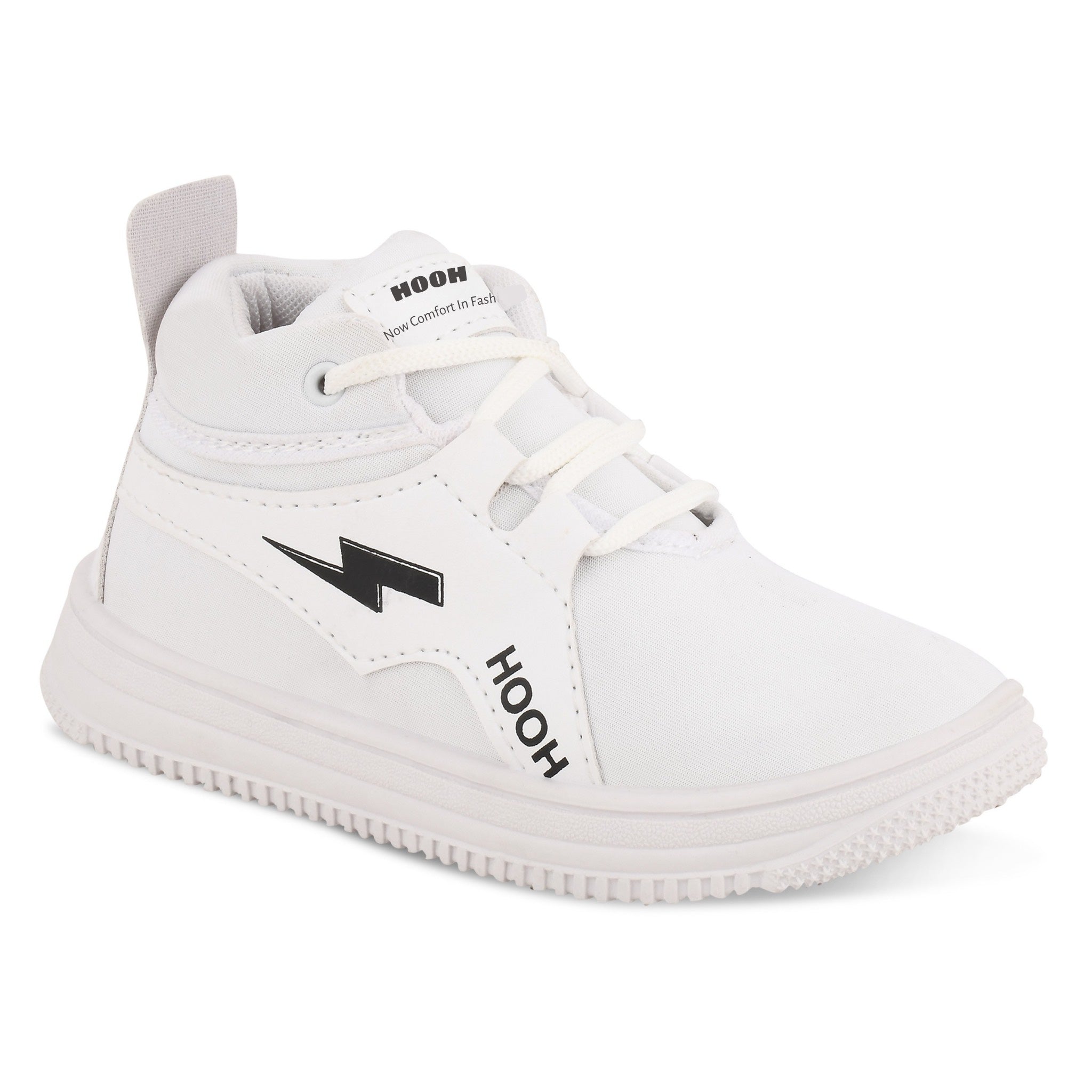 Boys’ Sports Sneakers – Neon Lightning Style Shoes