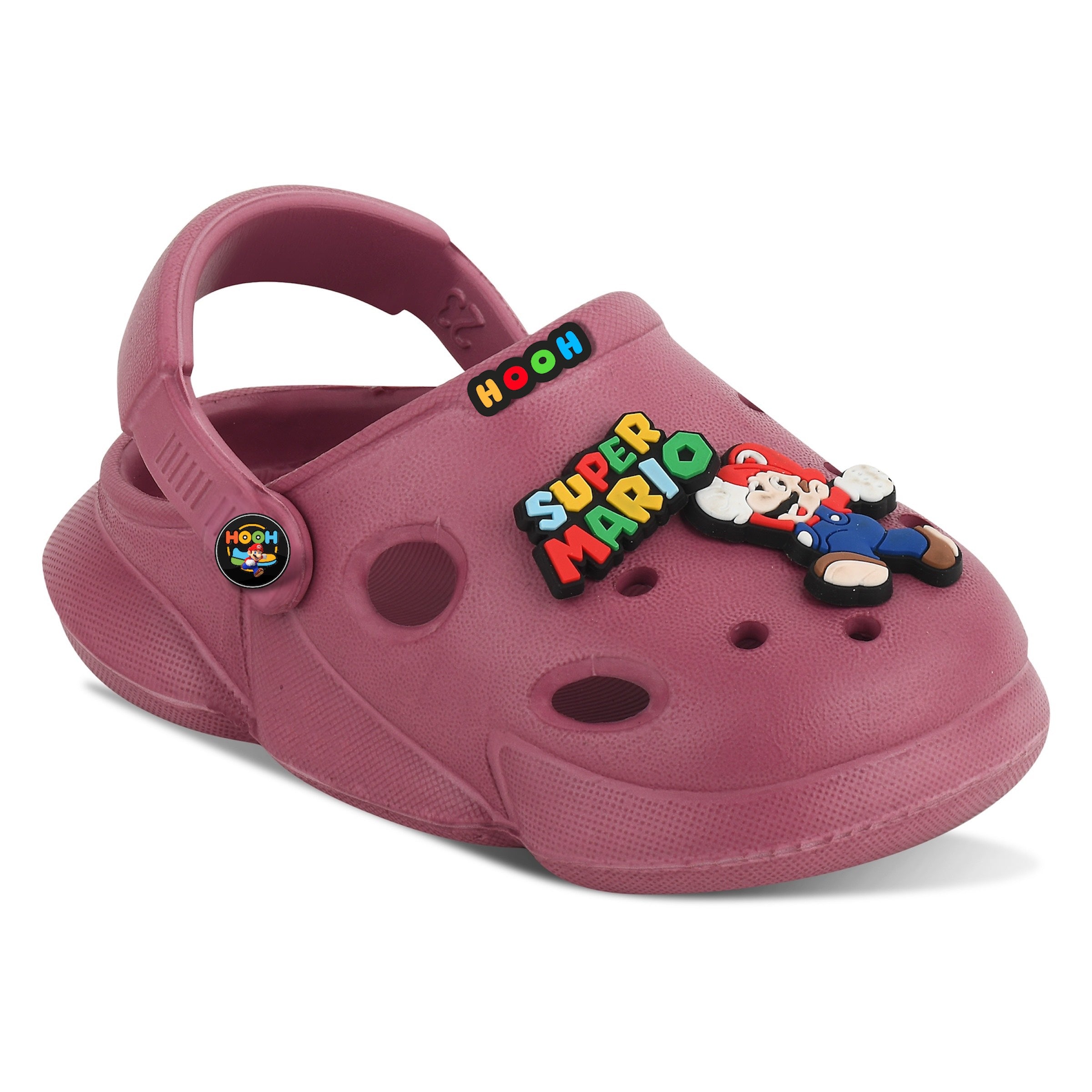 Super Mario Clogs for Boys & Girls – Soft Sling Back Sandals (0 Months – 6 Years)