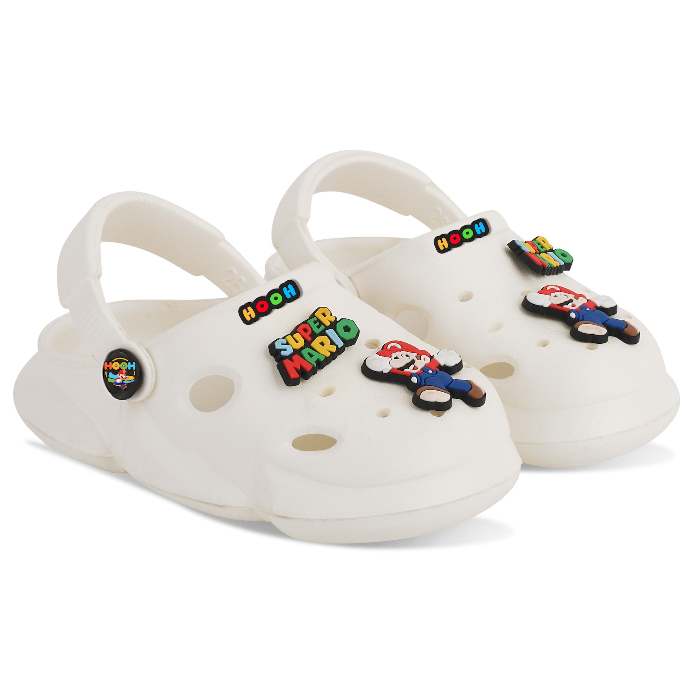 Super Mario Clogs for Boys & Girls – Soft Sling Back Sandals (0 Months – 6 Years)