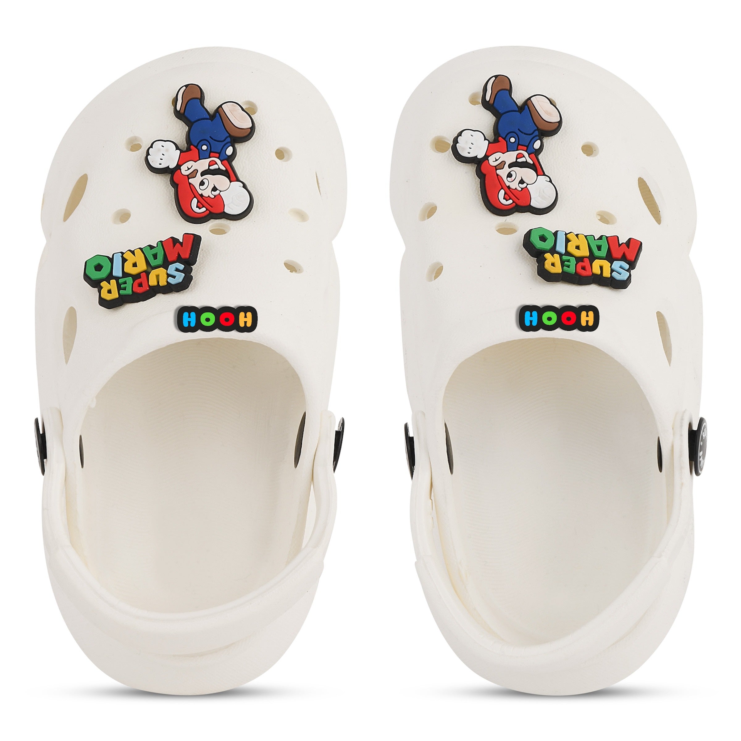 Super Mario Clogs for Boys & Girls – Soft Sling Back Sandals (0 Months – 6 Years)