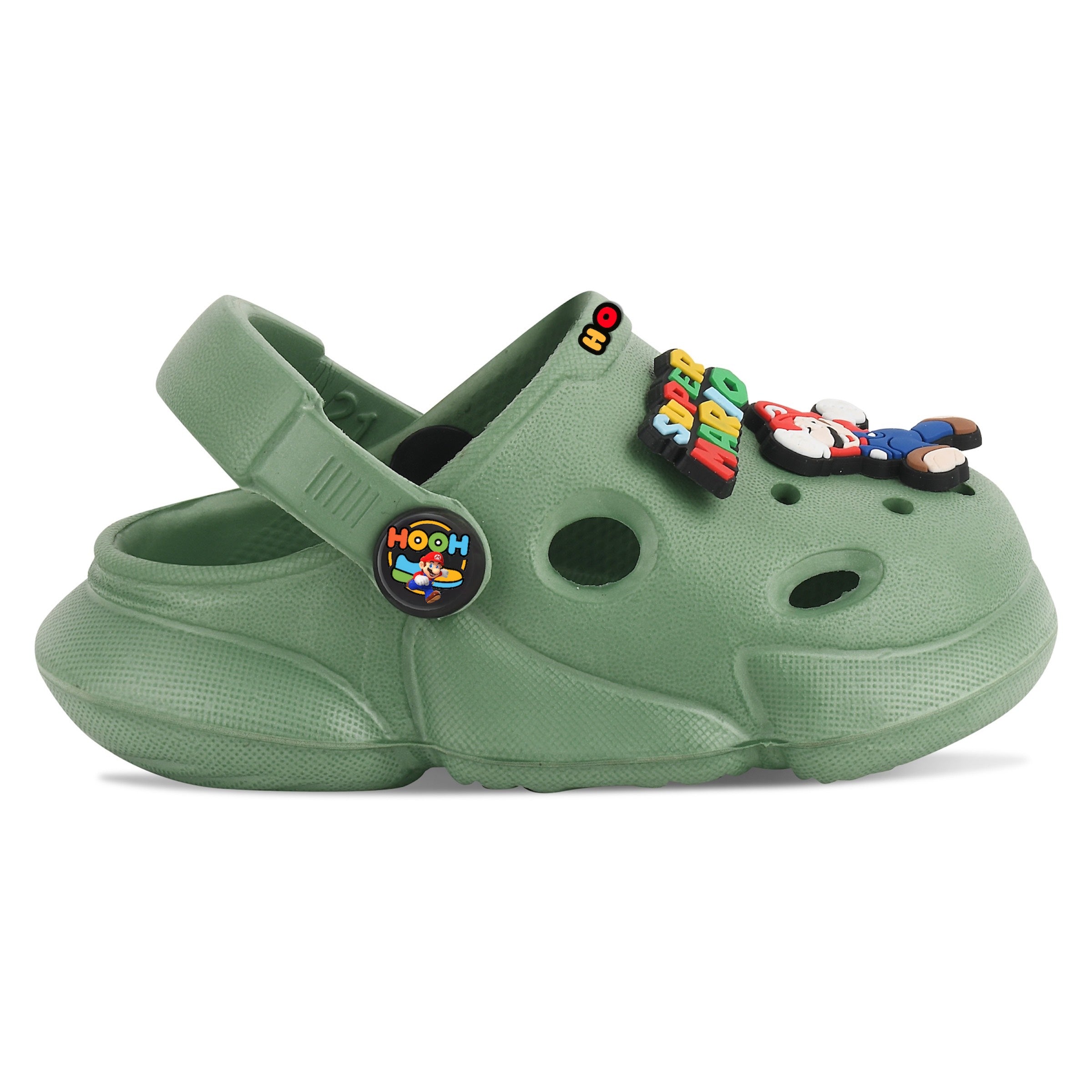 Super Mario Clogs for Boys & Girls – Soft Sling Back Sandals (0 Months – 6 Years)