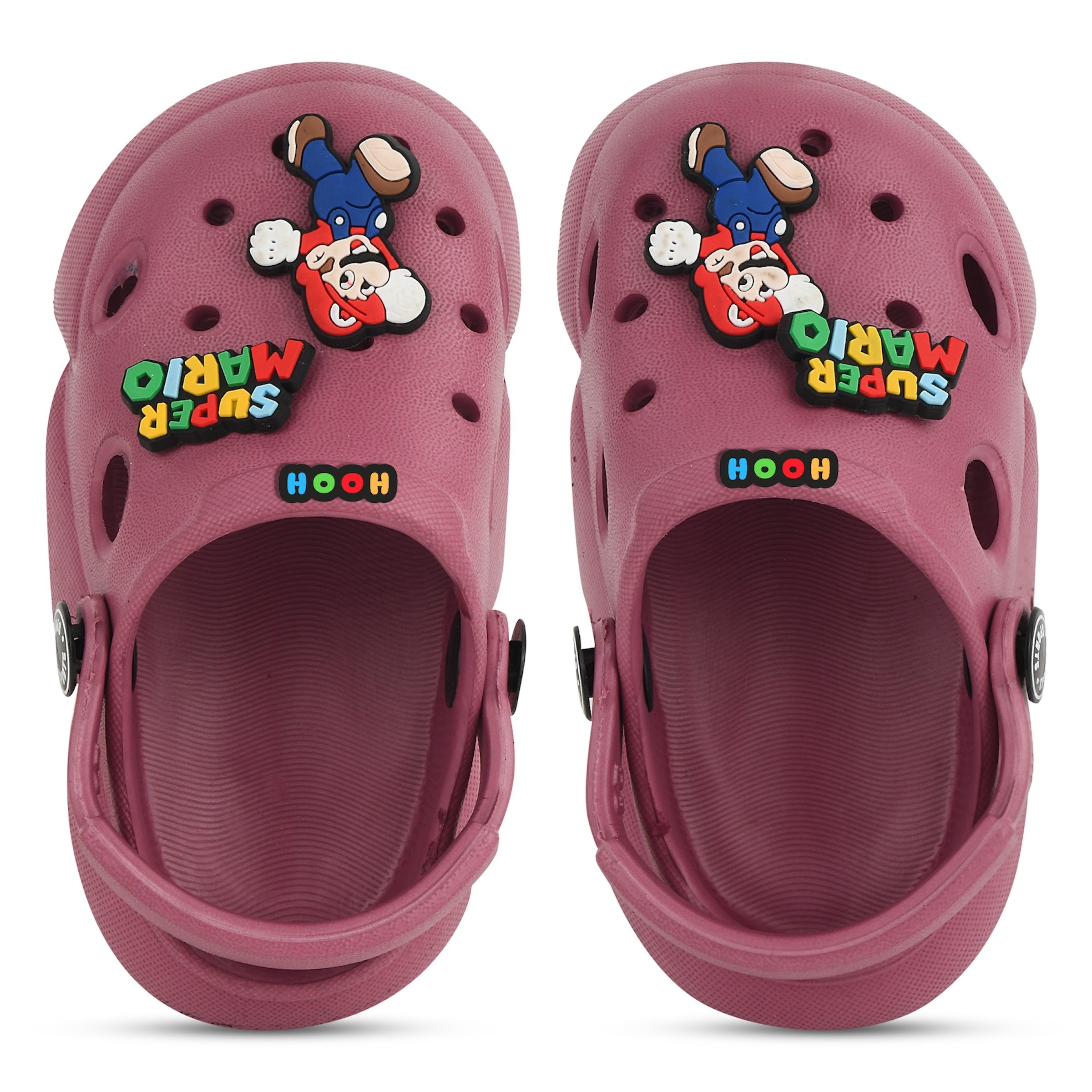 Super Mario Clogs for Boys & Girls – Soft Sling Back Sandals (0 Months – 6 Years)