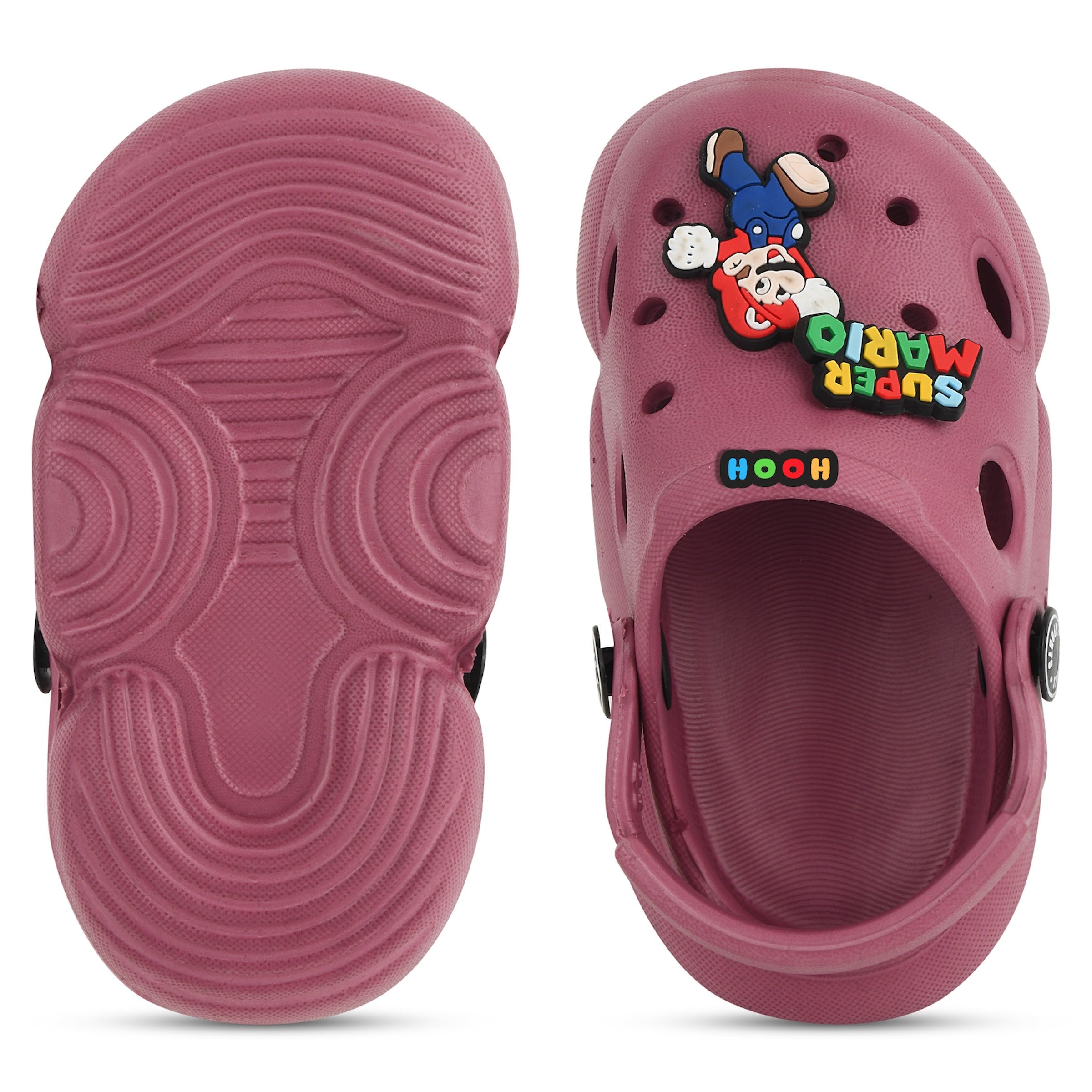 Super Mario Clogs for Boys & Girls – Soft Sling Back Sandals (0 Months – 6 Years)