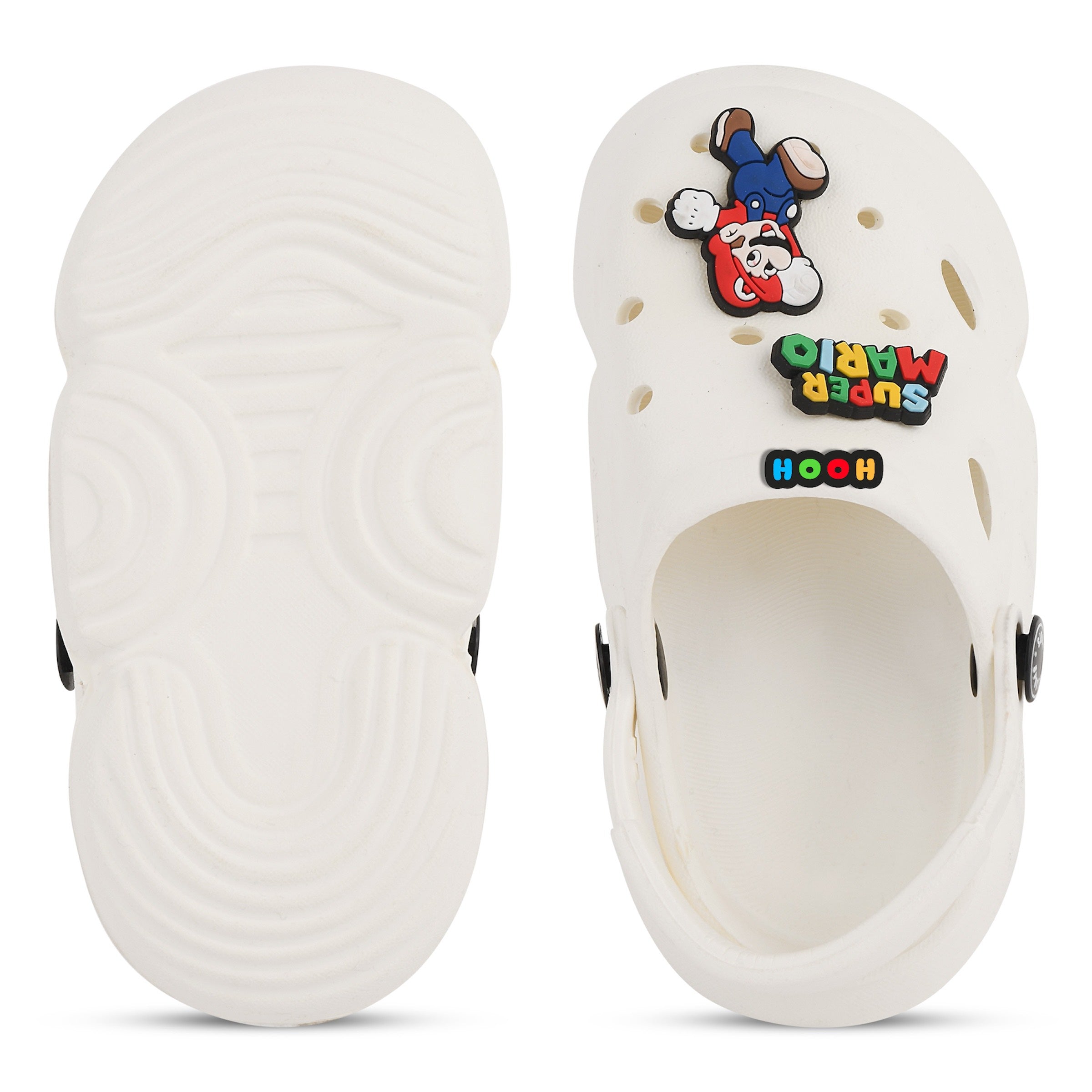 Super Mario Clogs for Boys & Girls – Soft Sling Back Sandals (0 Months – 6 Years)