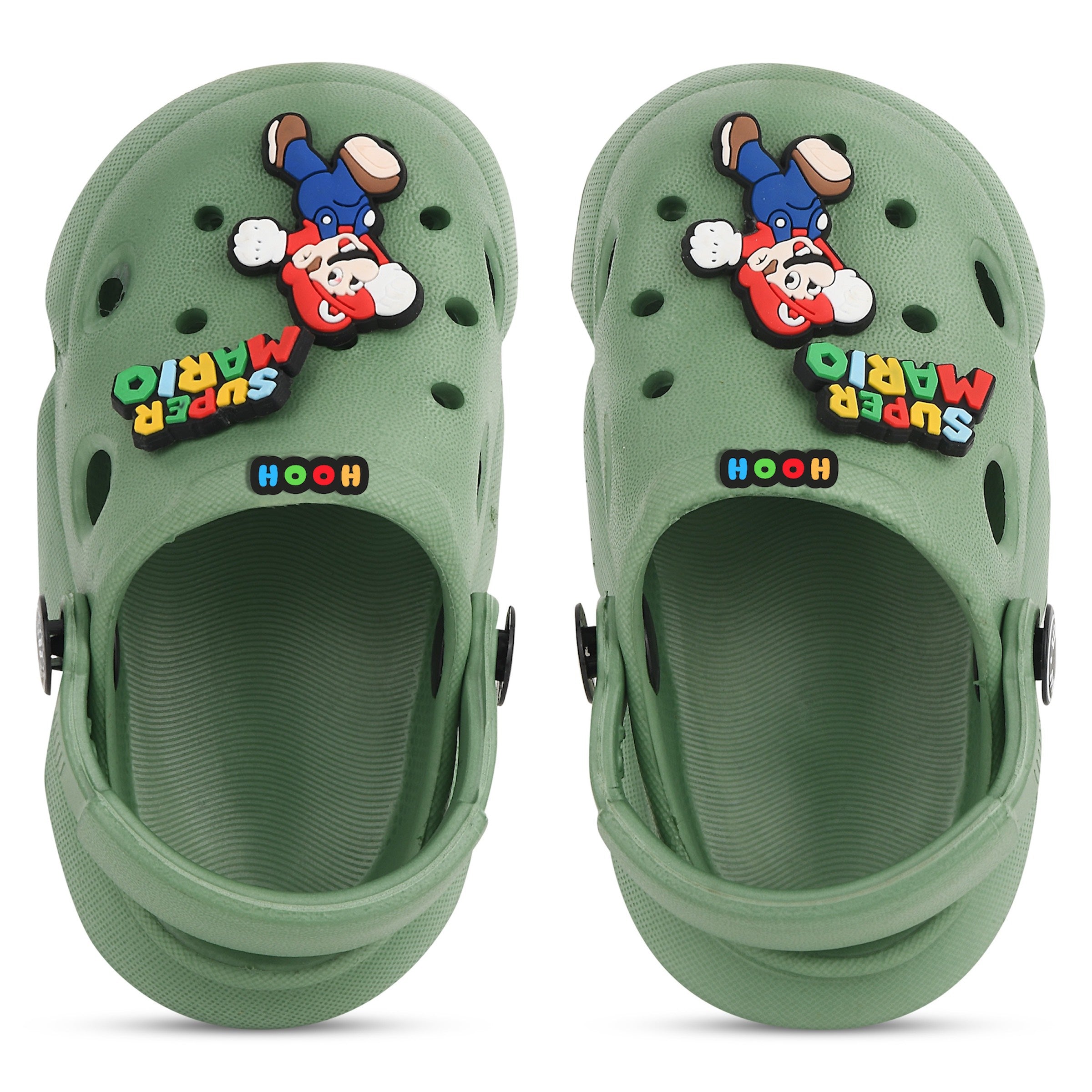 Super Mario Clogs for Boys & Girls – Soft Sling Back Sandals (0 Months – 6 Years)