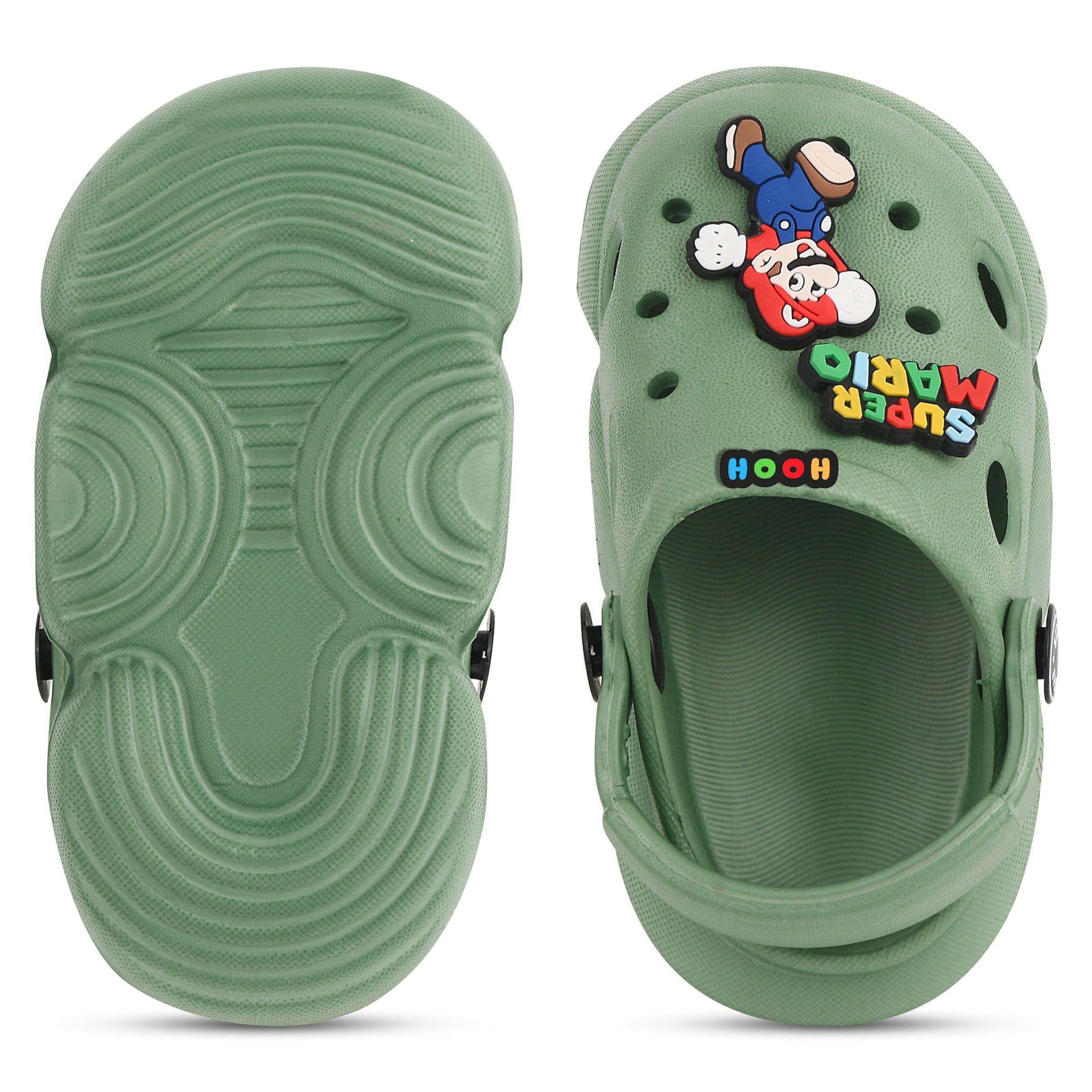 Super Mario Clogs for Boys & Girls – Soft Sling Back Sandals (0 Months – 6 Years)