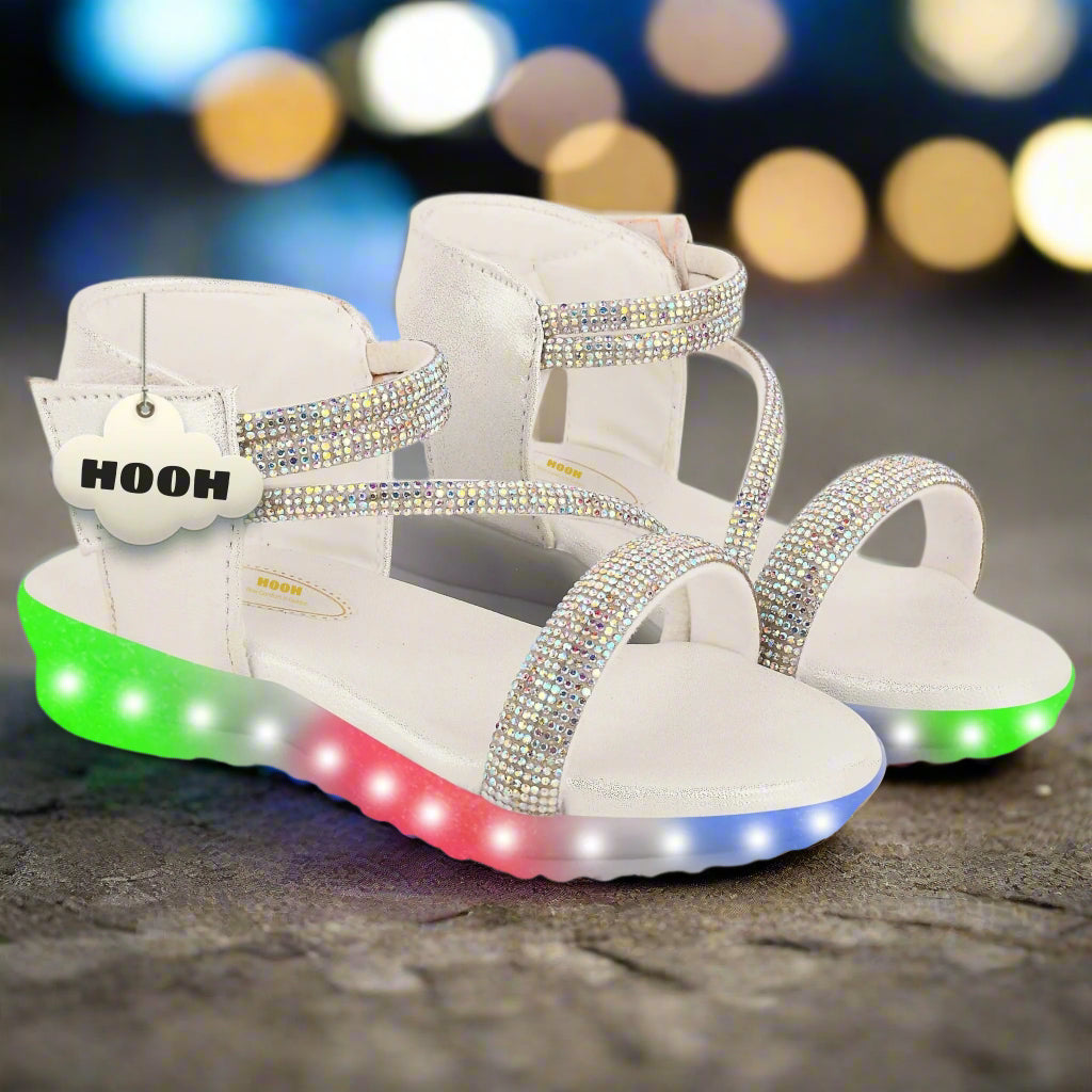 Fancy Velcro Leather Sandals for Girls (0 Months to 15 Years)