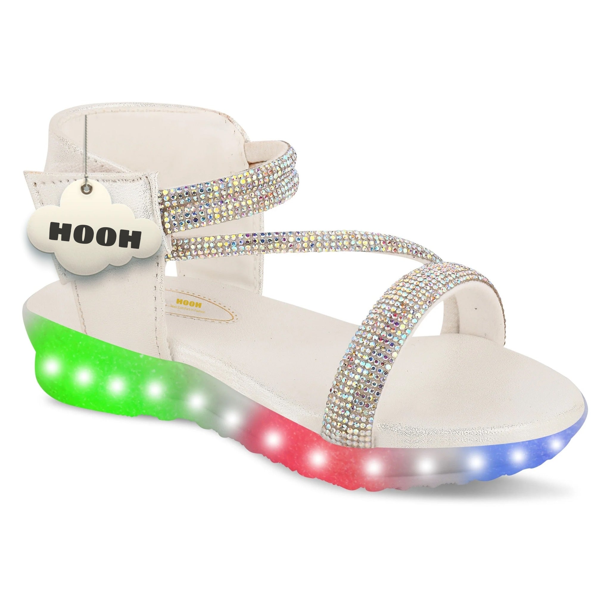 Fancy Velcro Leather Sandals for Girls (0 Months to 15 Years)