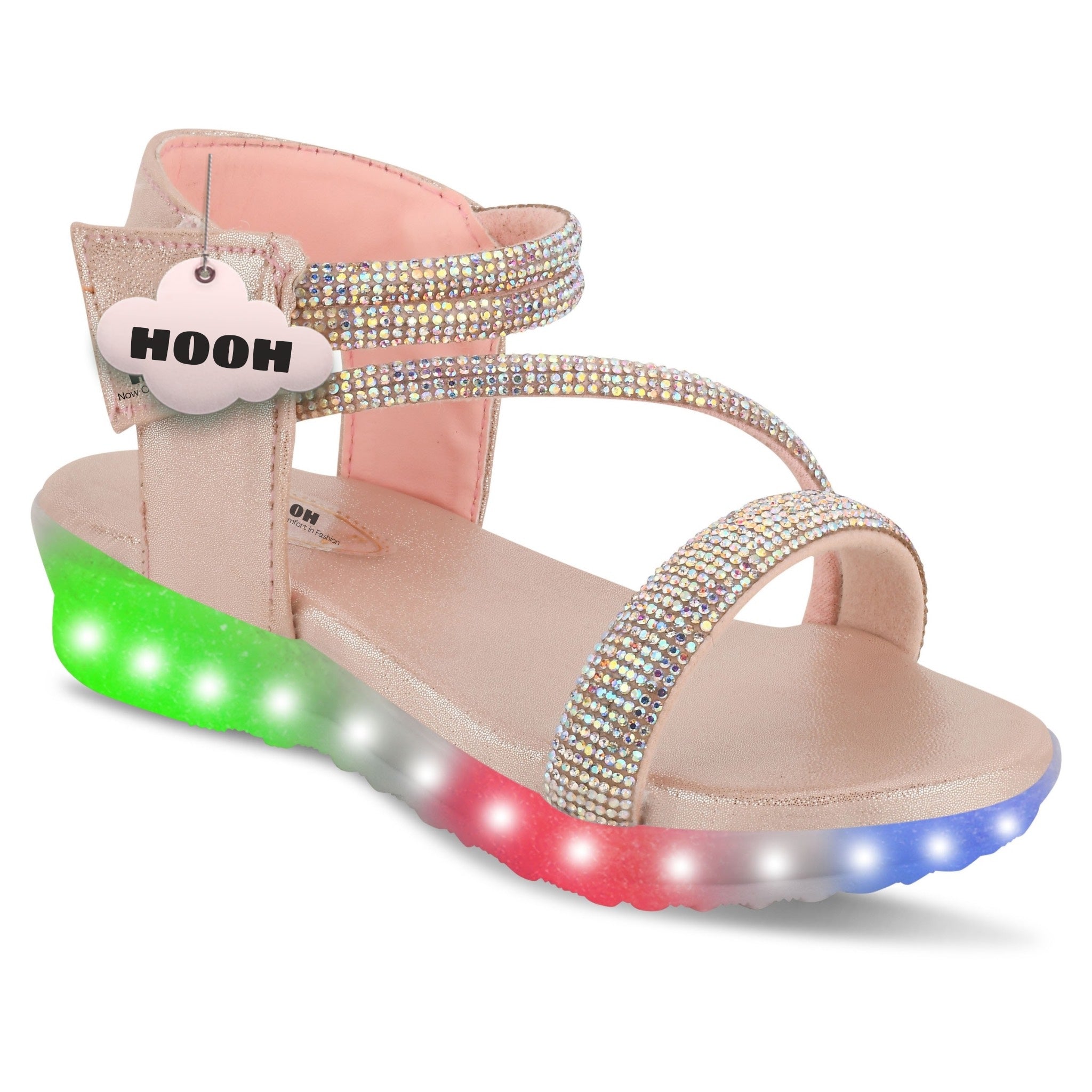 Fancy Velcro Leather Sandals for Girls (0 Months to 15 Years)