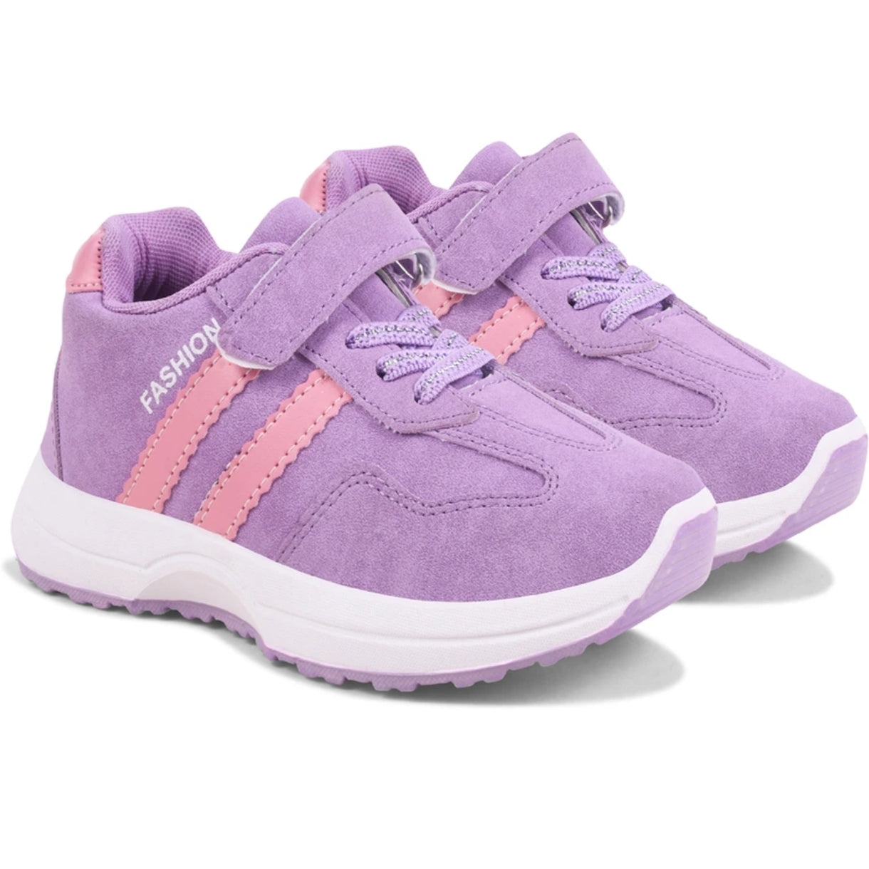 Canvas Velcro Sneakers for Boys & Girls (2 to 15 Years)