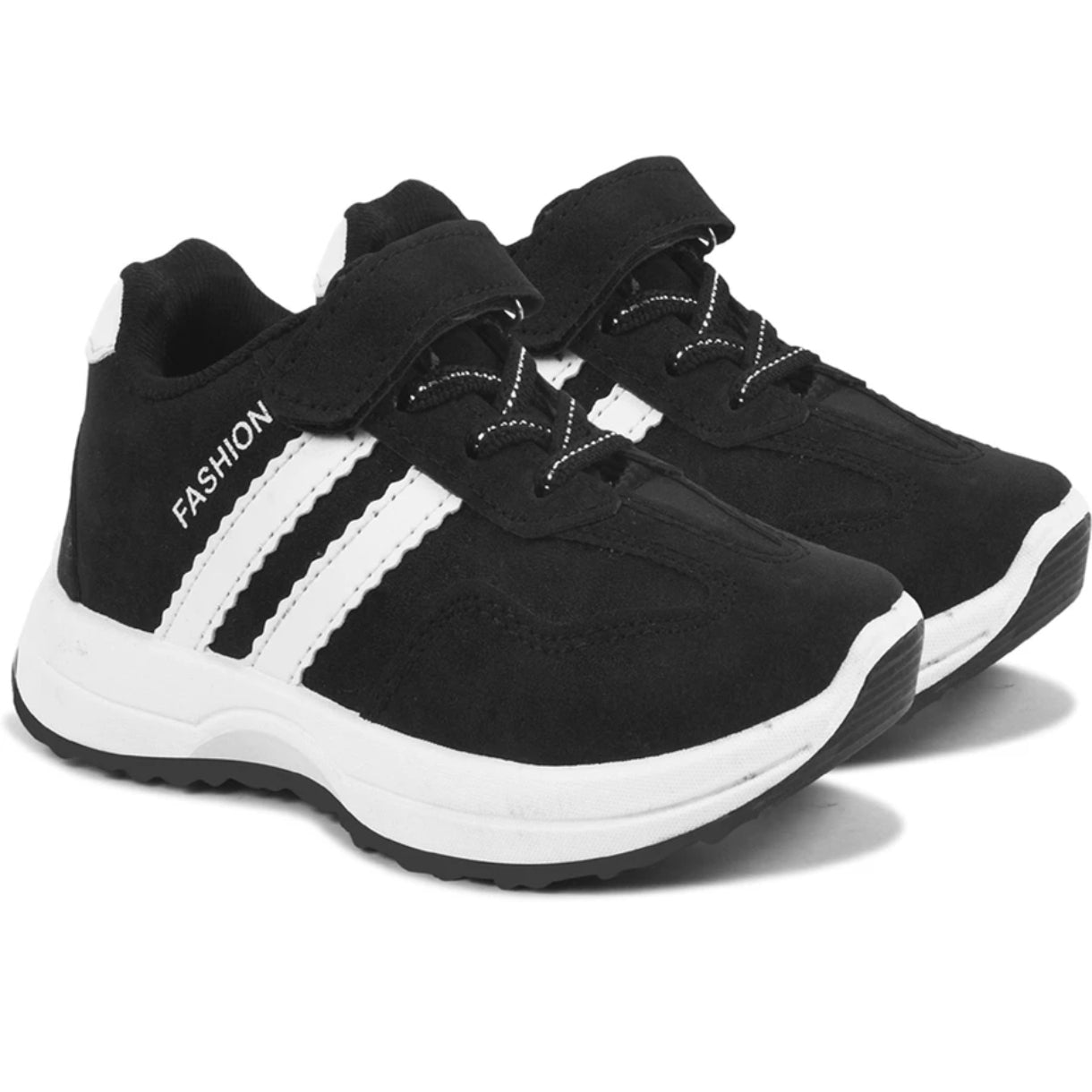 Canvas Velcro Sneakers for Boys & Girls (2 to 15 Years)