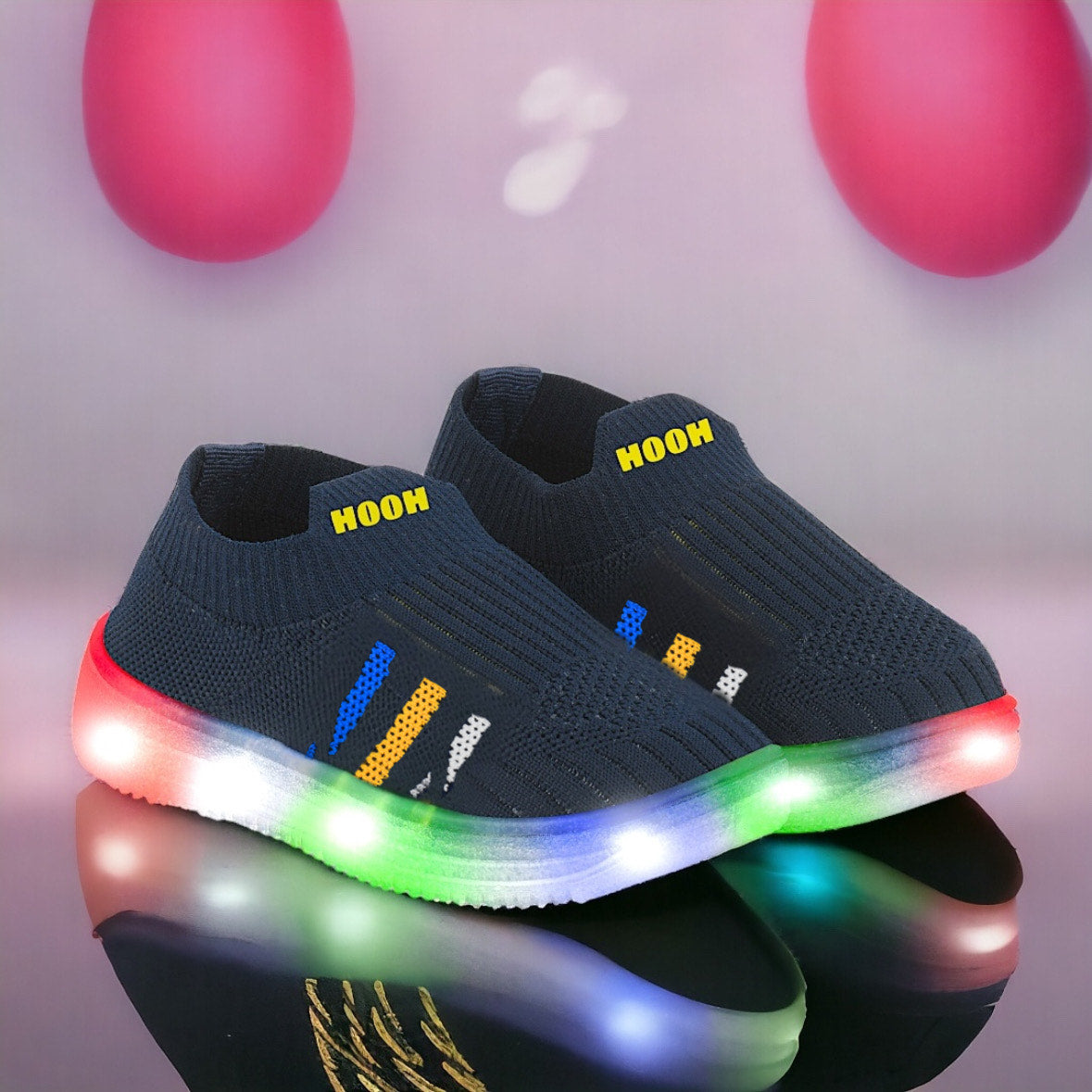 Unisex Knitted Slip-On Sneakers for Kids (0 to 15 Years)