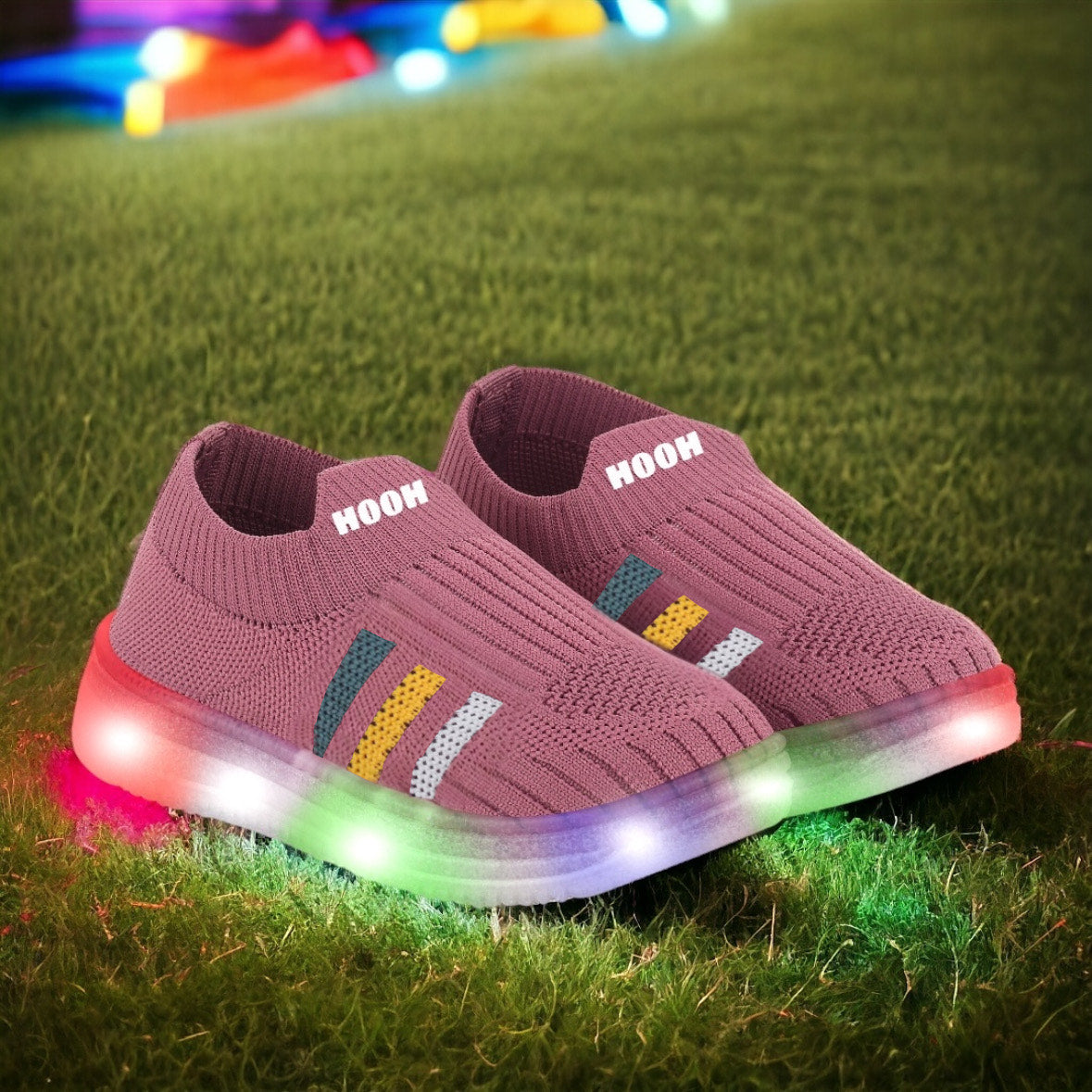 Unisex Knitted Slip-On Sneakers for Kids (0 to 15 Years)