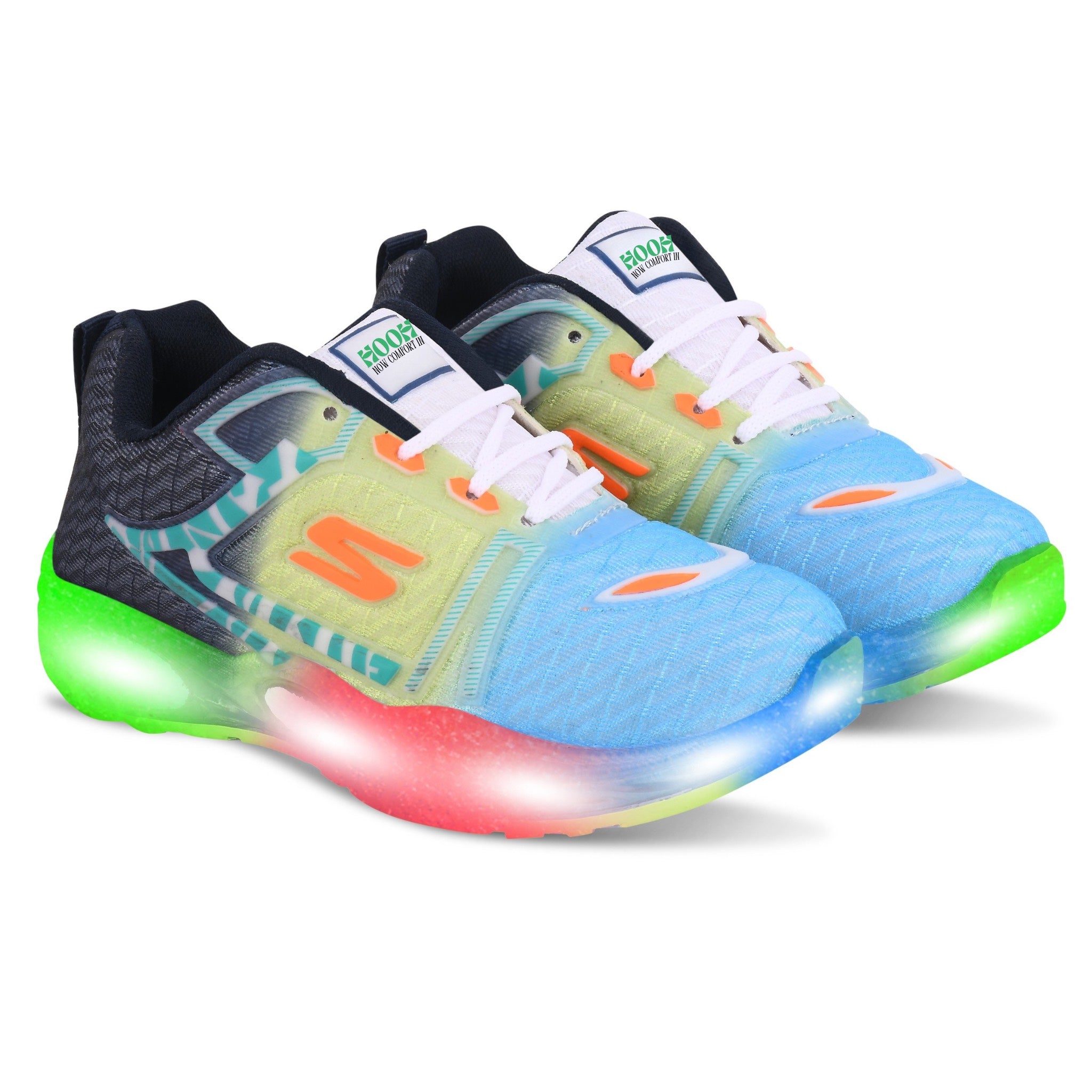 Canvas Lace-Up Sports Sneakers for Kids (5 to 15 Years)