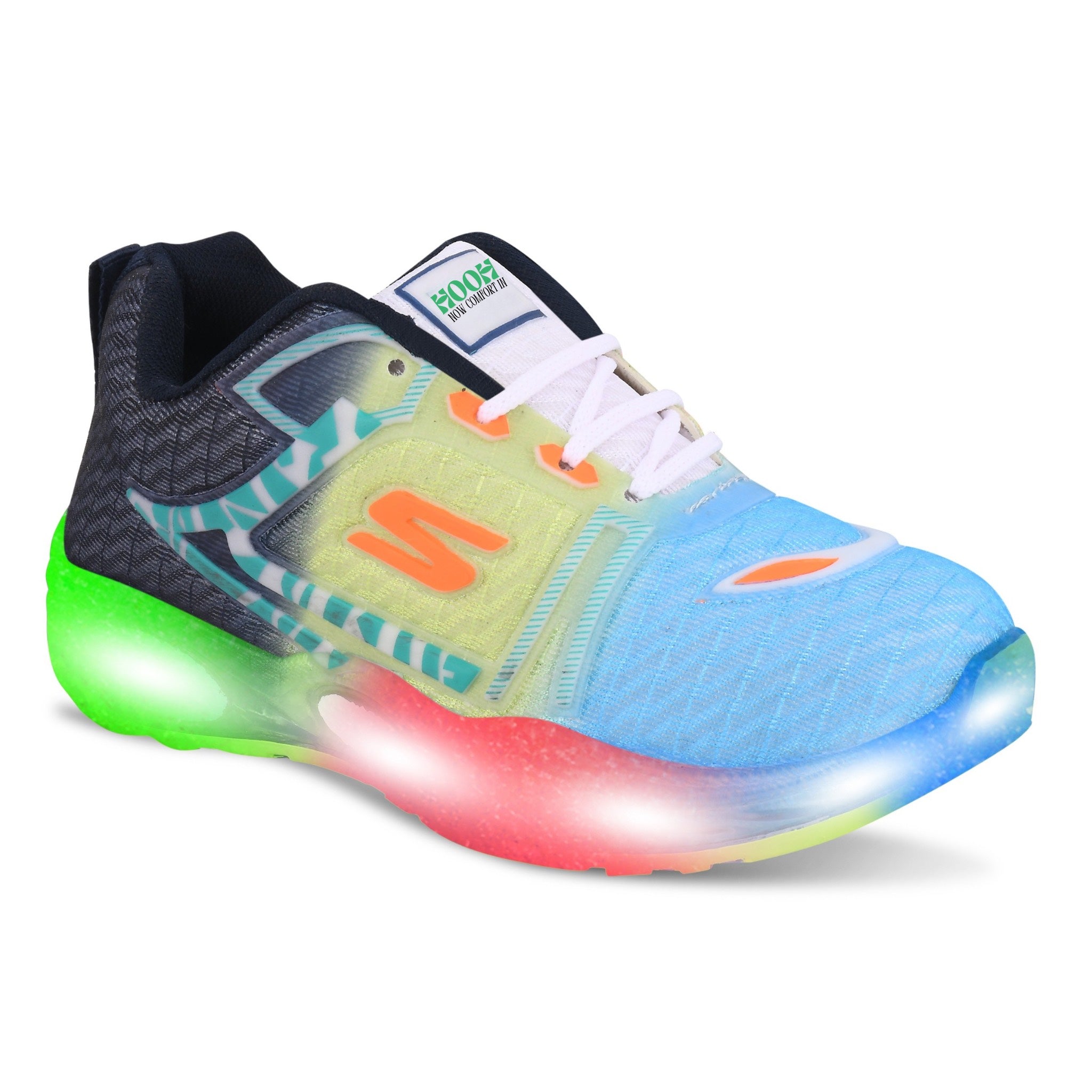 Canvas Lace-Up Sports Sneakers for Kids (5 to 15 Years)