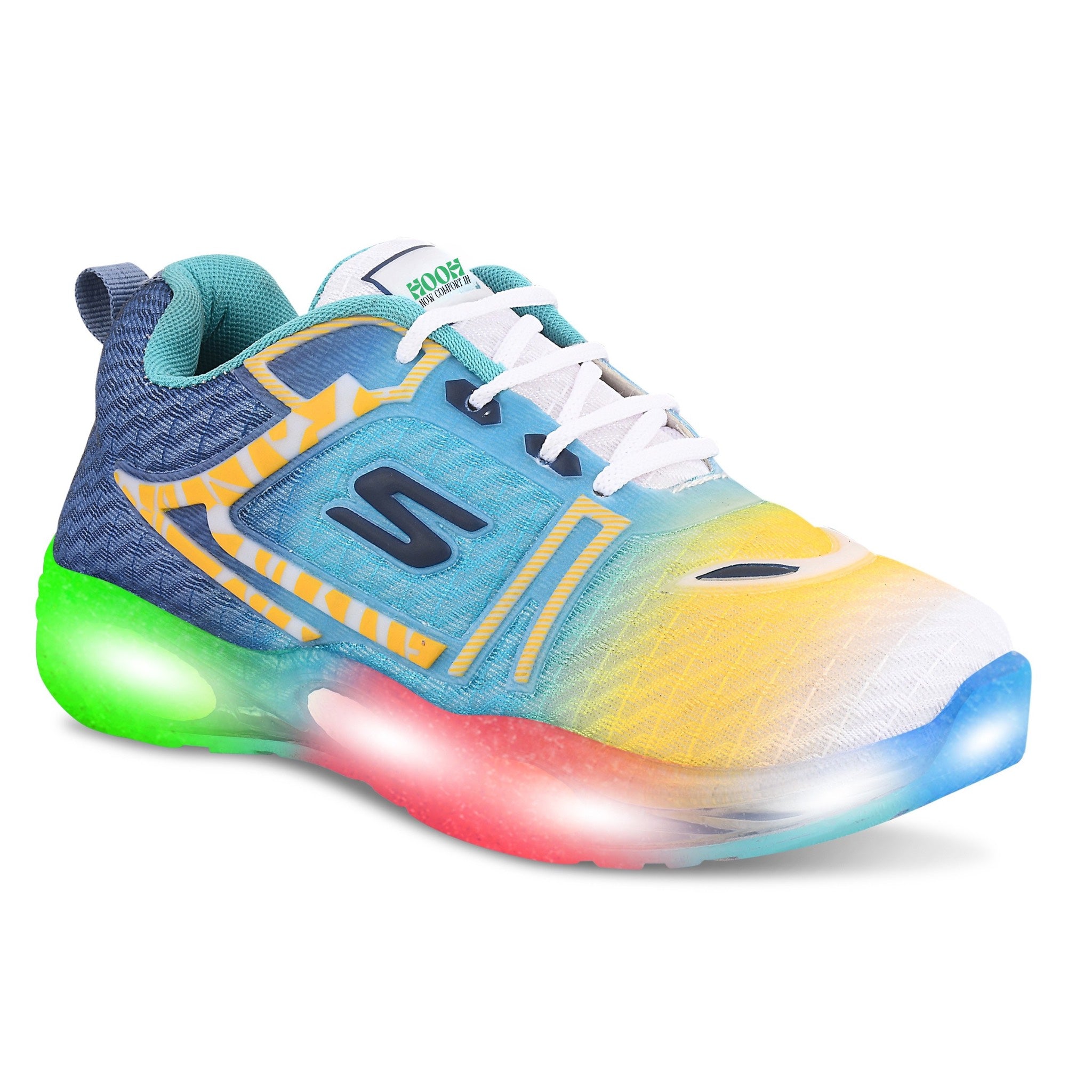 Canvas Lace-Up Sports Sneakers for Kids (5 to 15 Years)