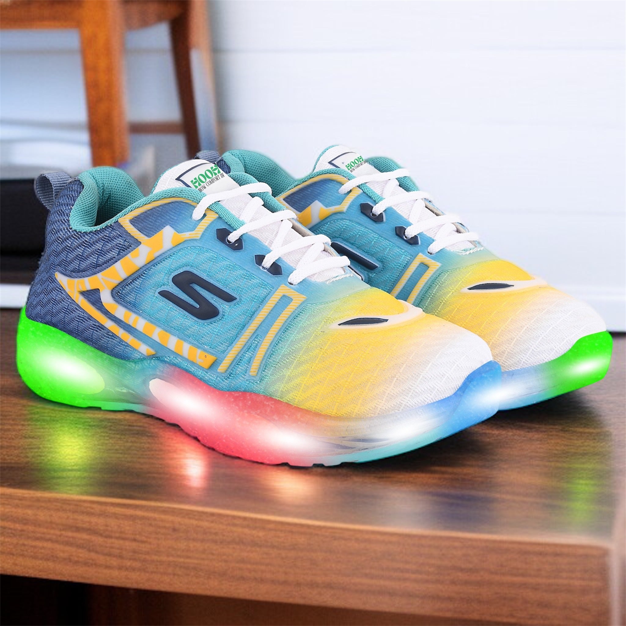 Canvas Lace-Up Sports Sneakers for Kids (5 to 15 Years)