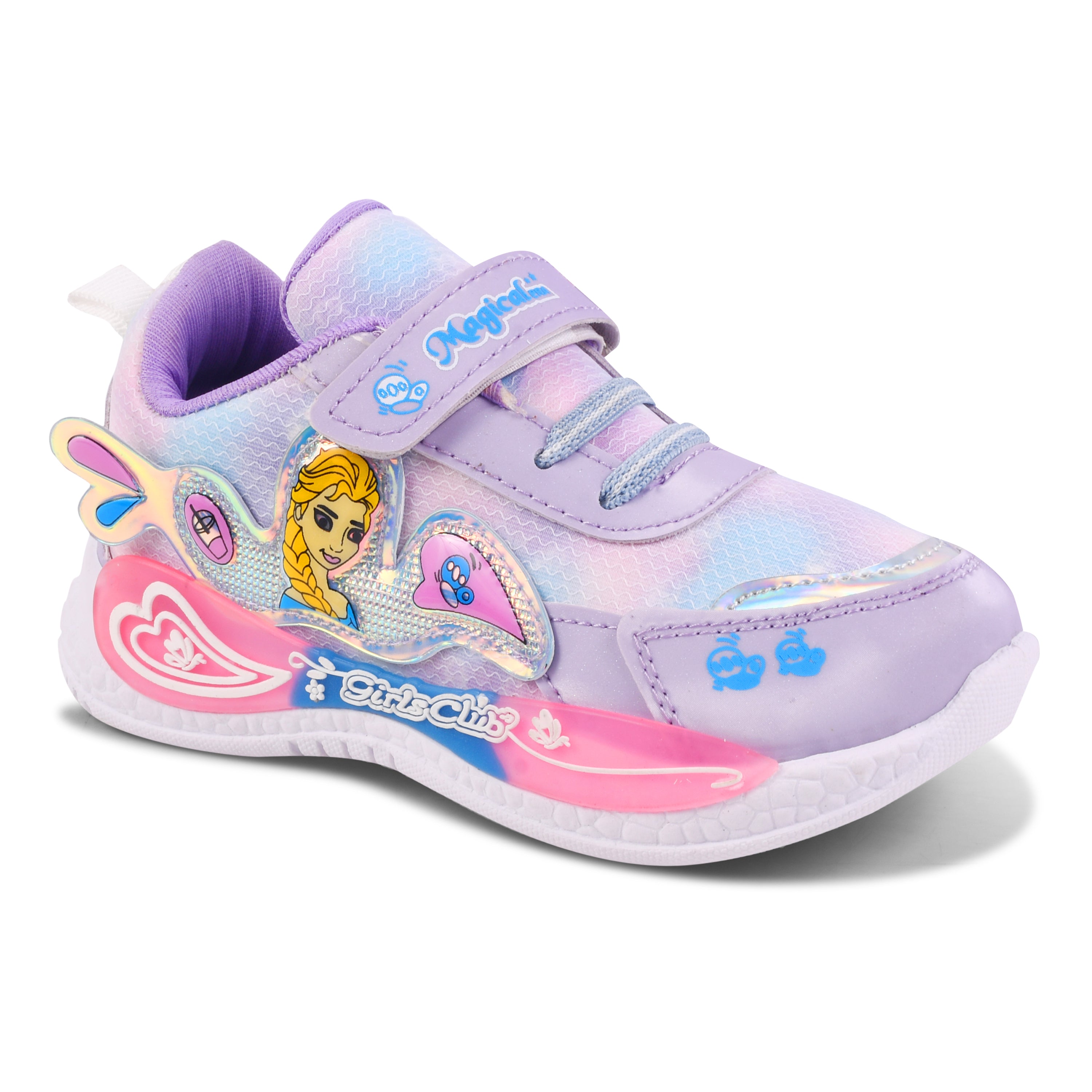 Stylish Canvas Walking Sneakers for Girls (18 Months – 12 Years)