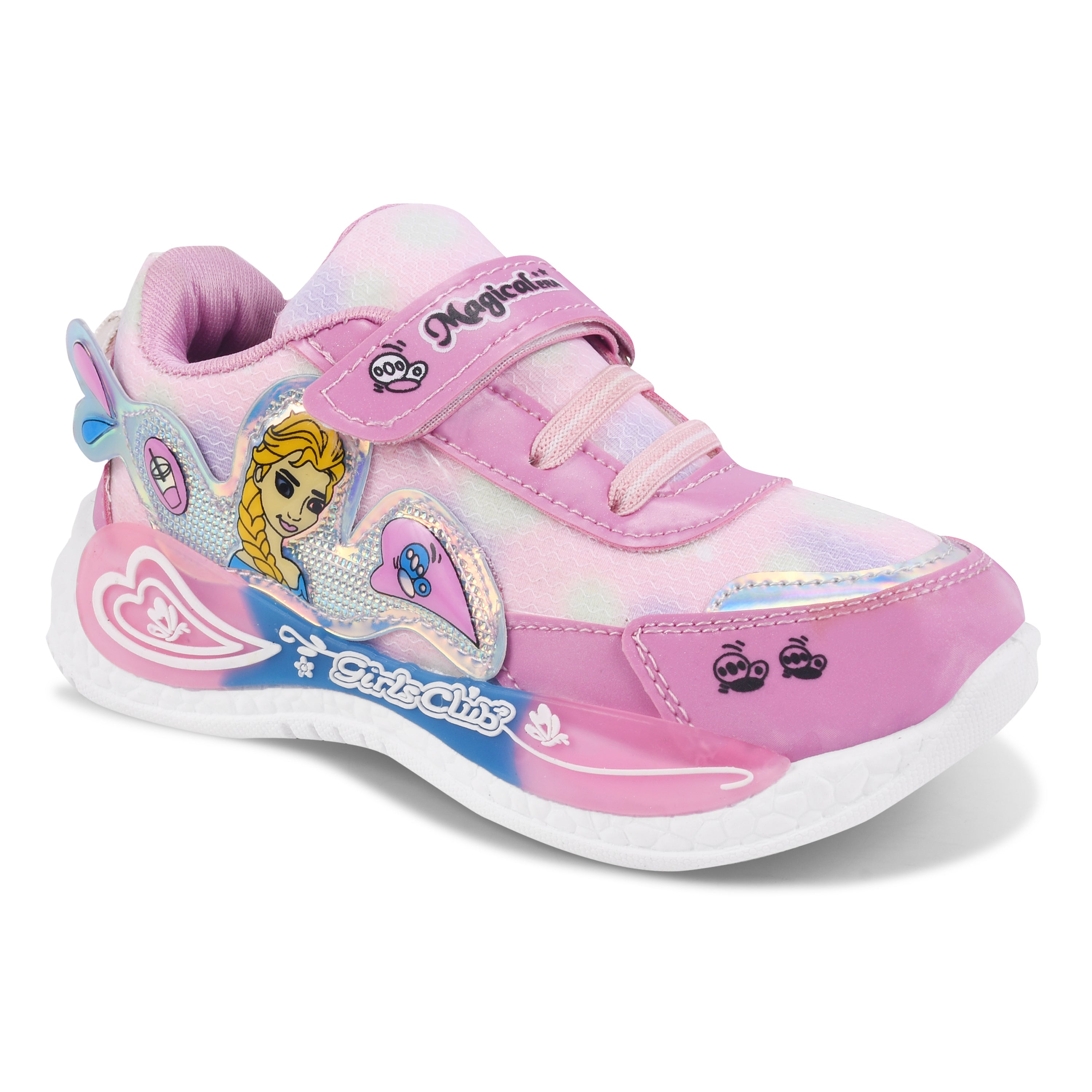 Stylish Canvas Walking Sneakers for Girls (18 Months – 12 Years)