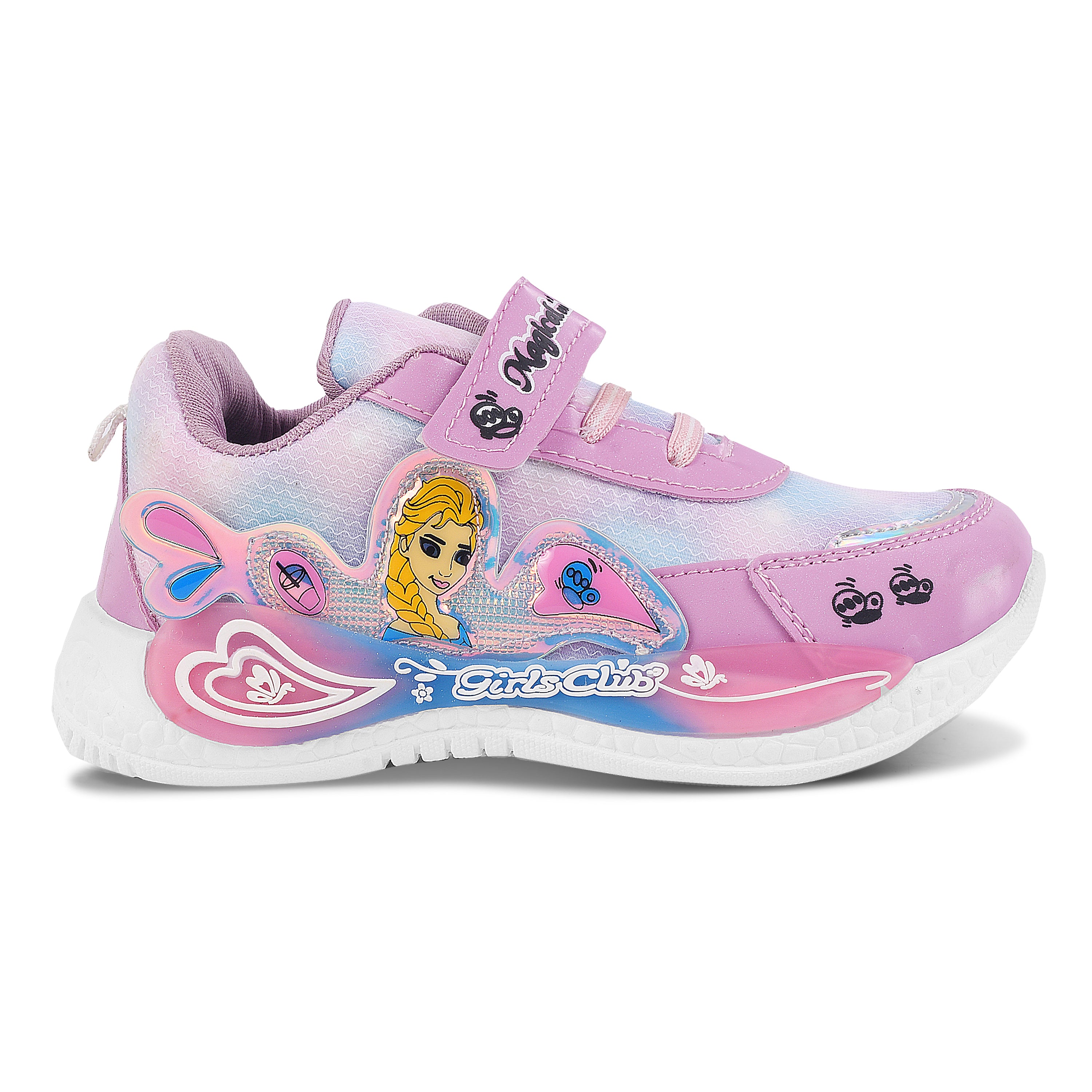 Stylish Canvas Walking Sneakers for Girls (18 Months – 12 Years)