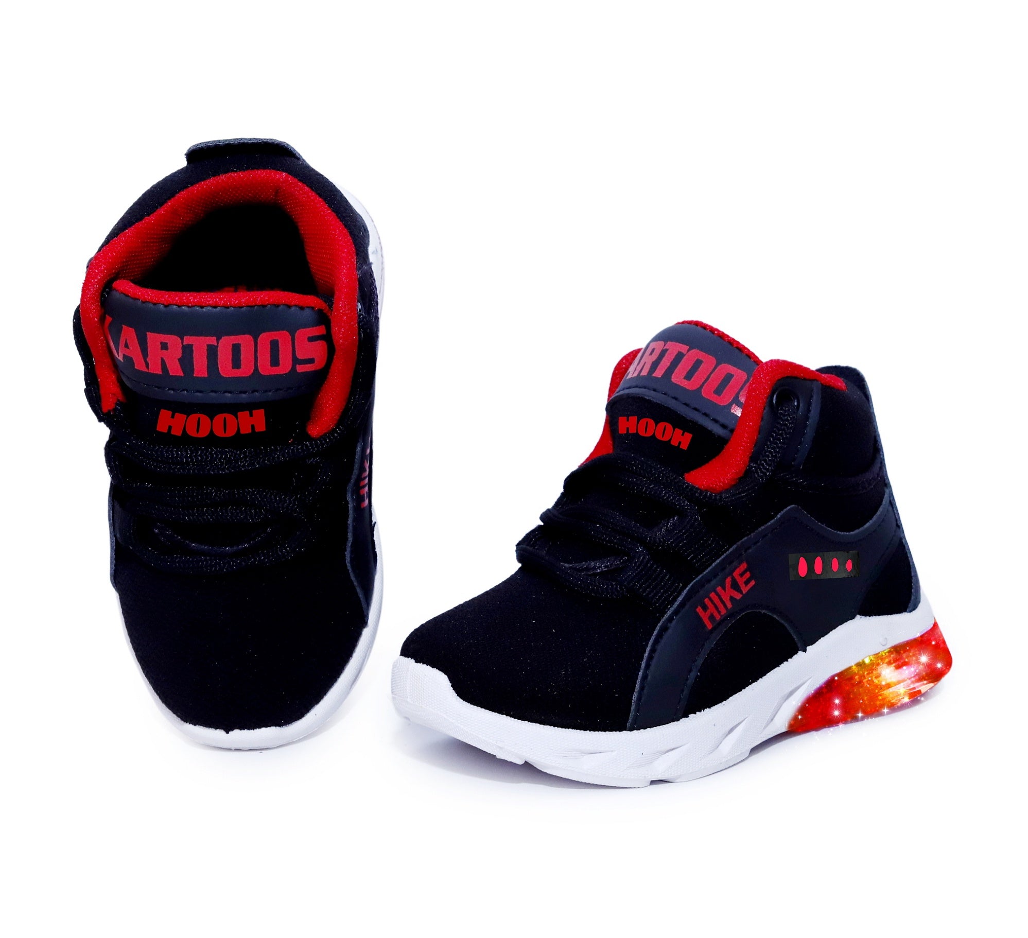 Hooh kids LED light shoes for boys and girls