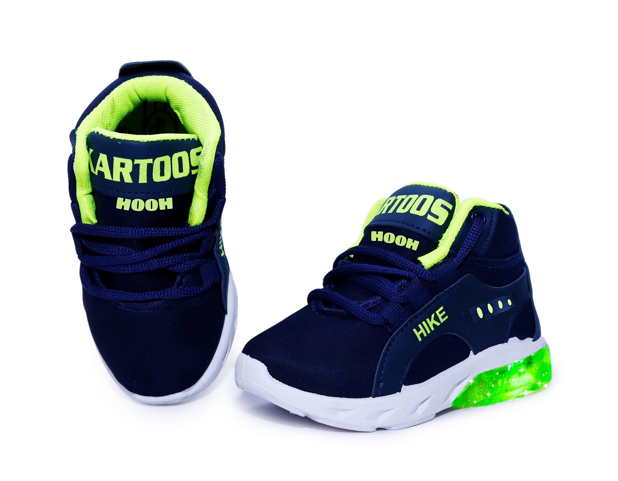 Hooh kids LED light shoes for boys and girls